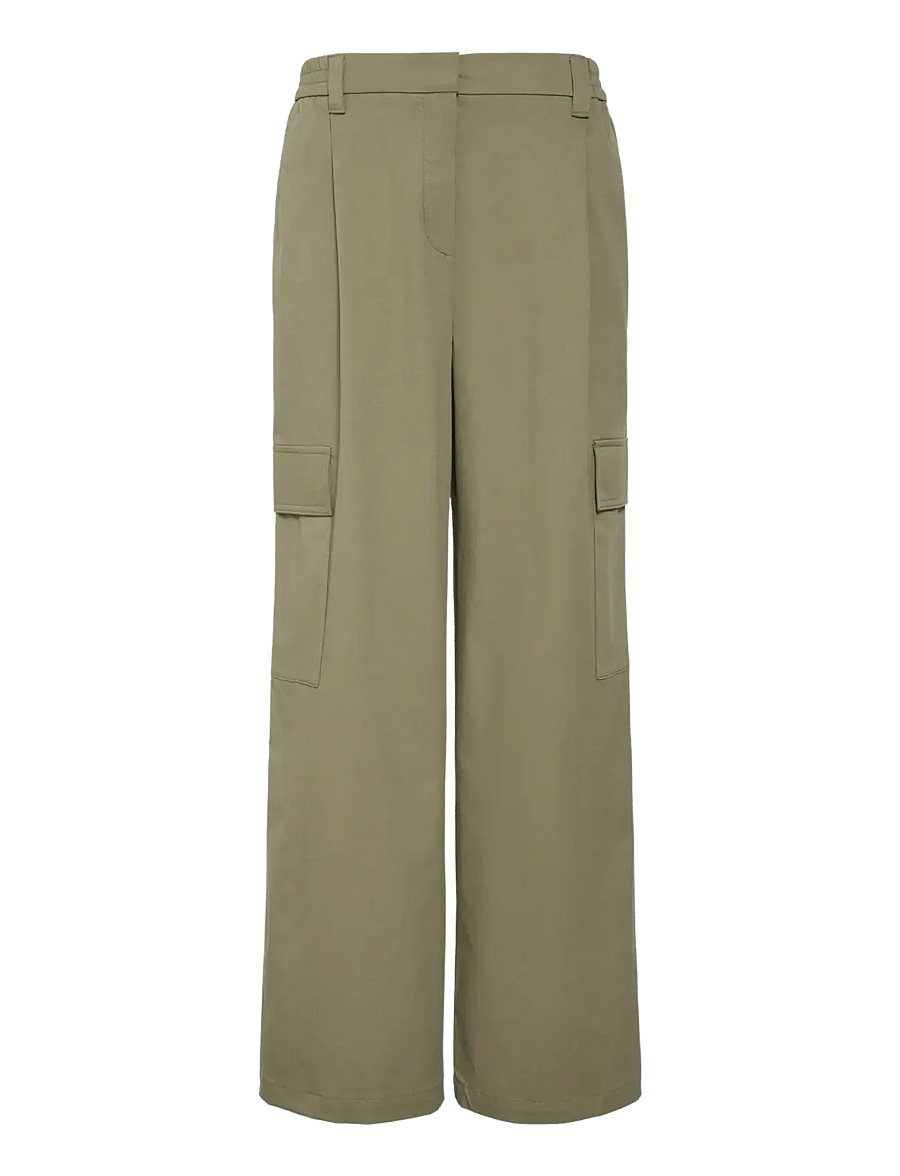Calvin Klein Jeans - COTTON EWAIST CARGO PANT - cargobukser - deep lichen green - 1