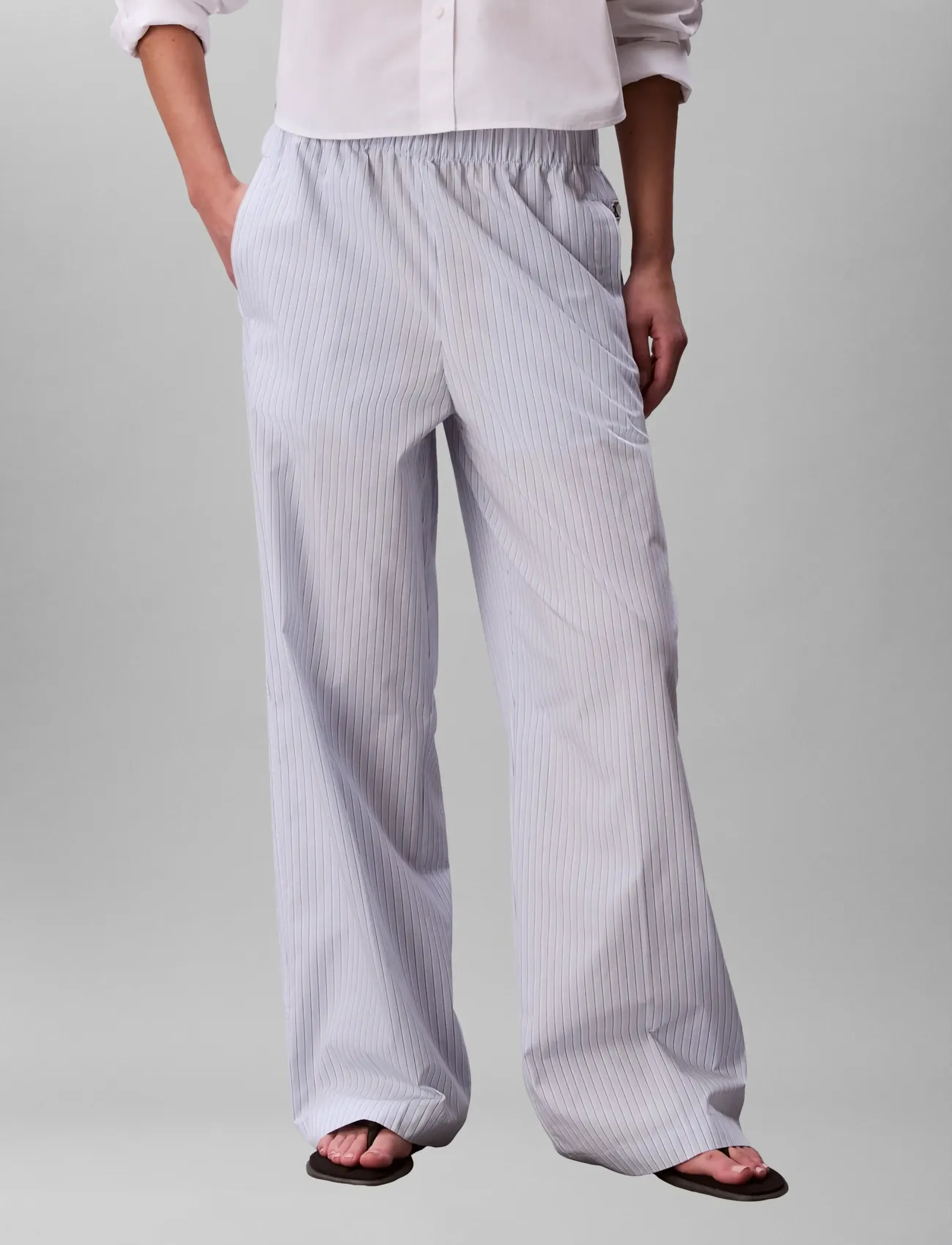 Poplin Ewaist Pull On Pant Yd 3