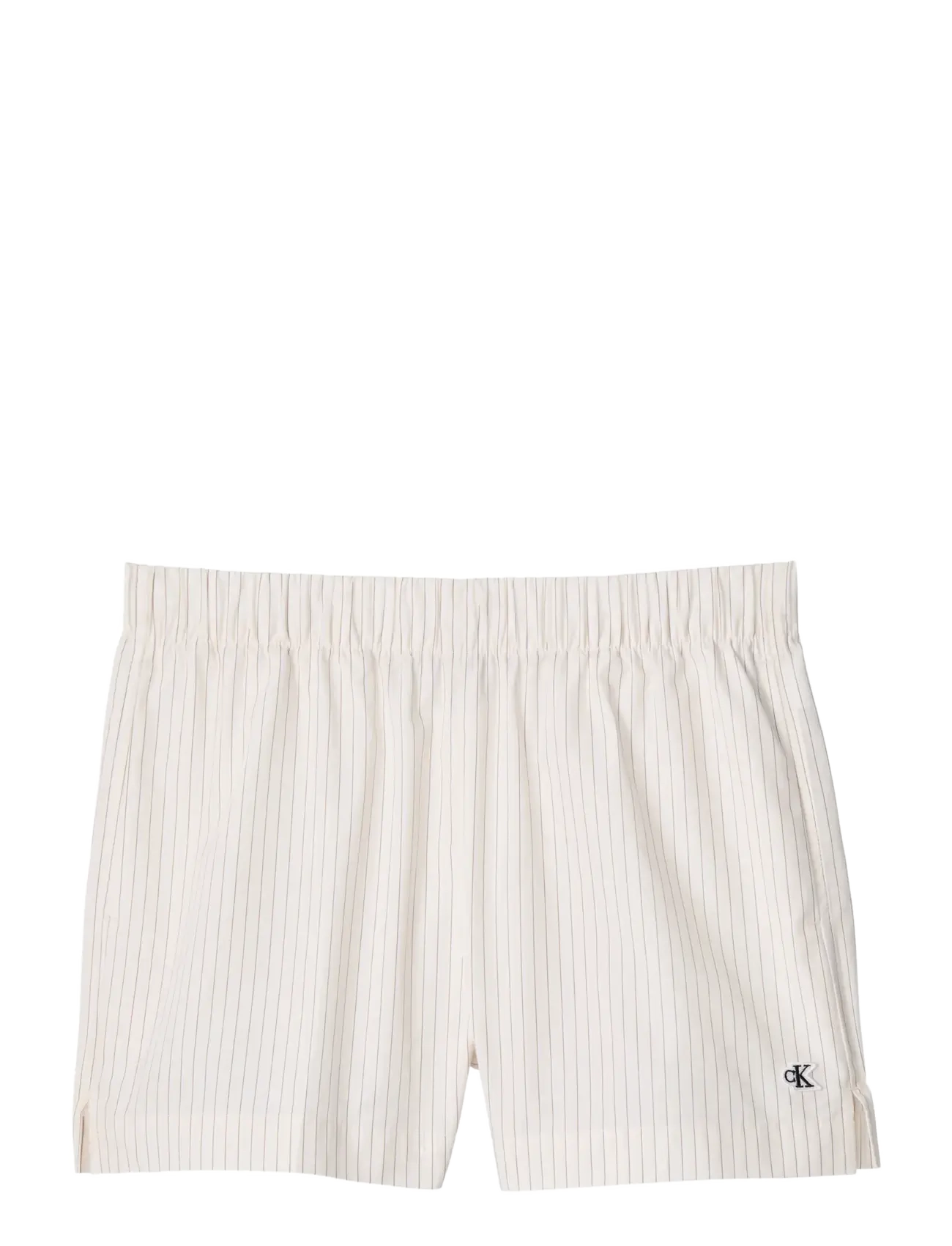 CALVIN KLEIN JEANS Poplin Chino Kurz Yd Cream - L - Damen