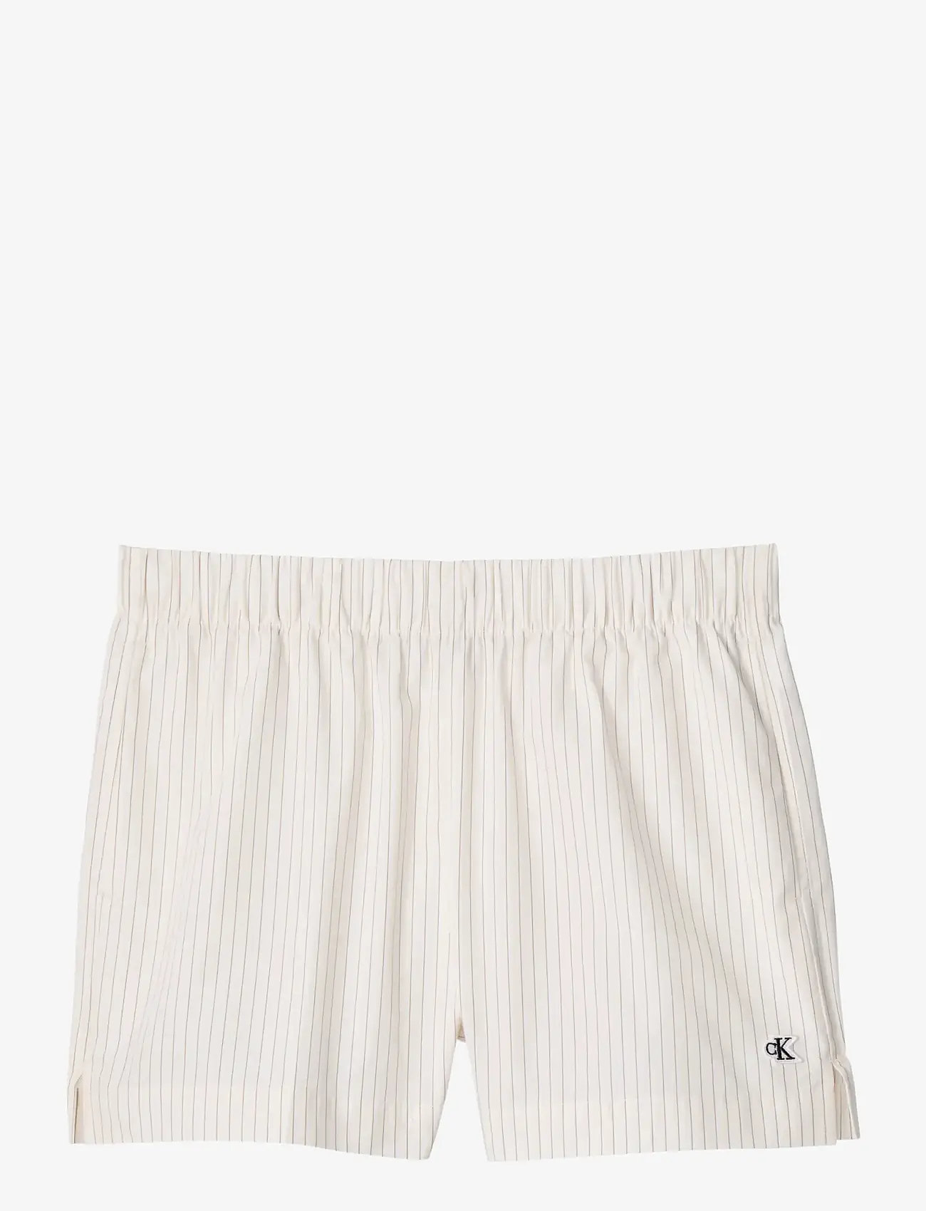 Calvin Klein Jeans - POPLIN CHINO SHORT YD - chino shorts - calico 3 color refined stripe - 1