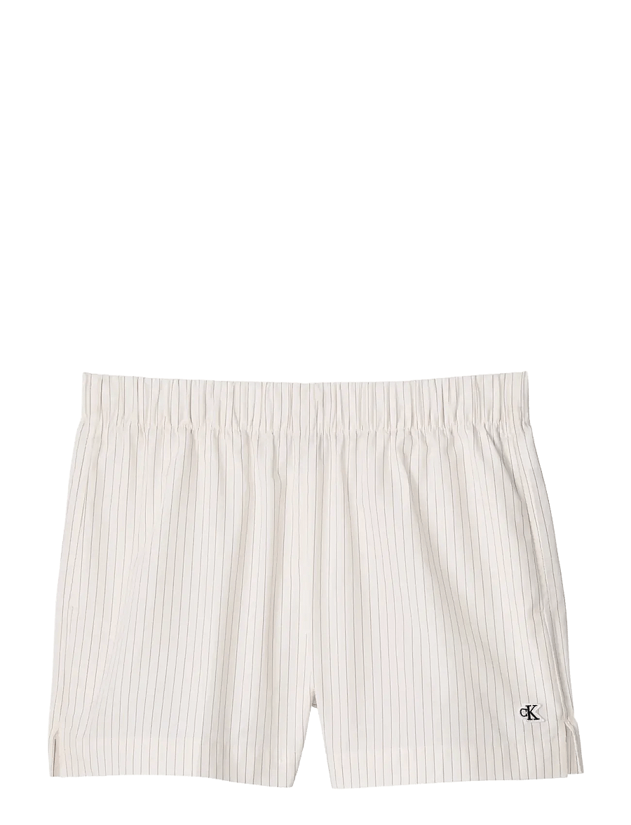 Calvin Klein Jeans - POPLIN CHINO SHORT YD - lühikesed chino-püksid - calico 3 color refined stripe - 1