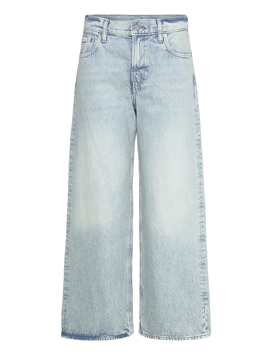 Calvin Klein Jeans - LOW RISE BAGGY INDIGO STONE - wide leg jeans - indigo stone - 1