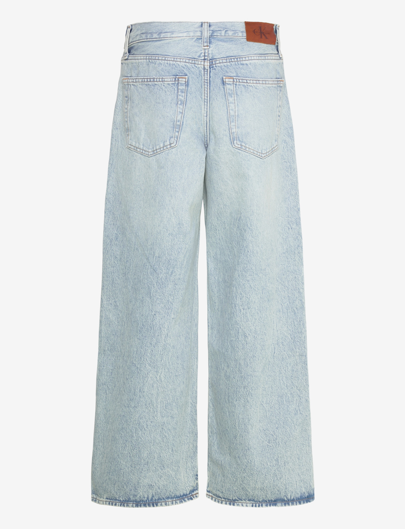 Calvin Klein Jeans - LOW RISE BAGGY INDIGO STONE - hosen mit weitem bein - indigo stone - 1