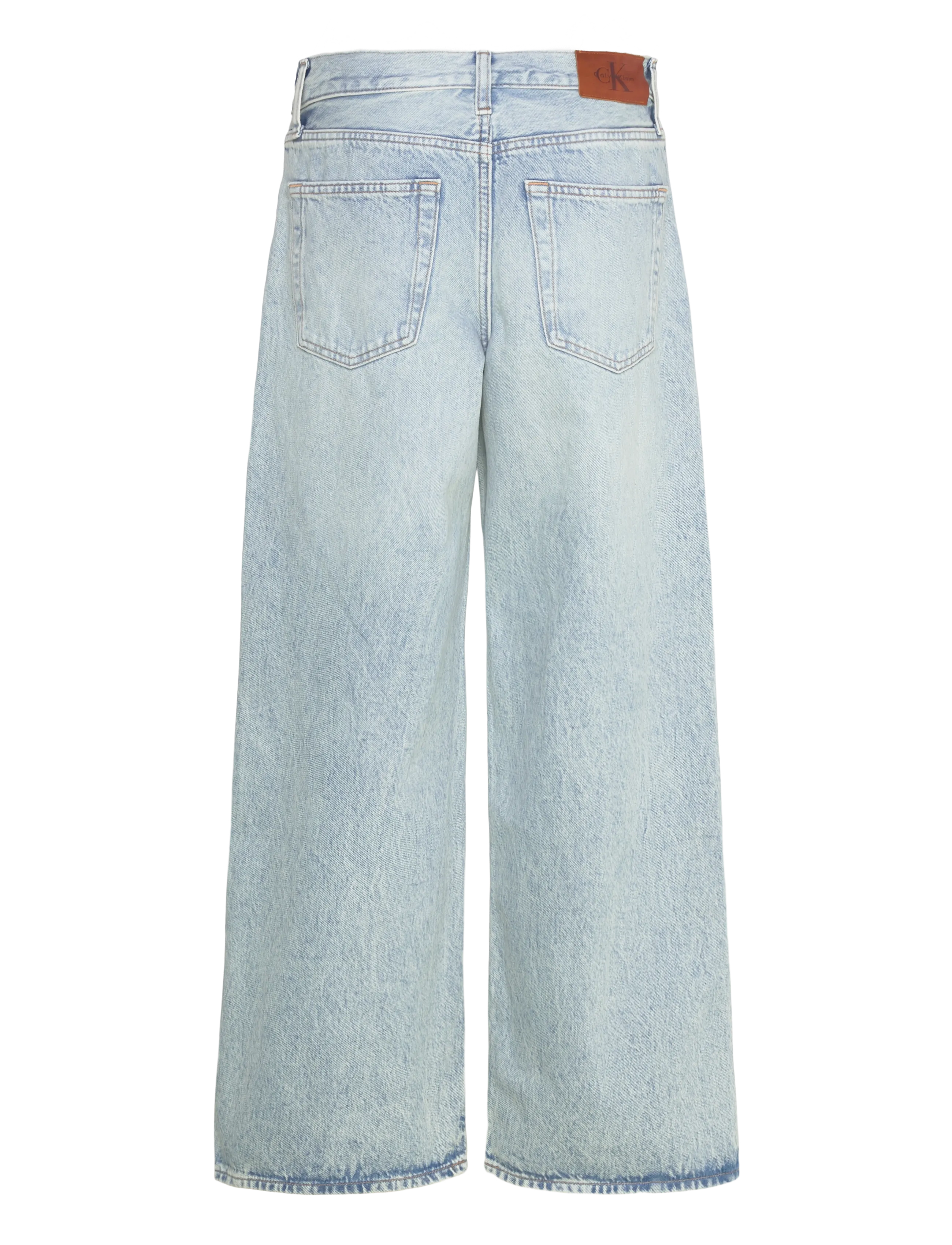 Calvin Klein Jeans - LOW RISE BAGGY INDIGO STONE - wide leg jeans - indigo stone - 2