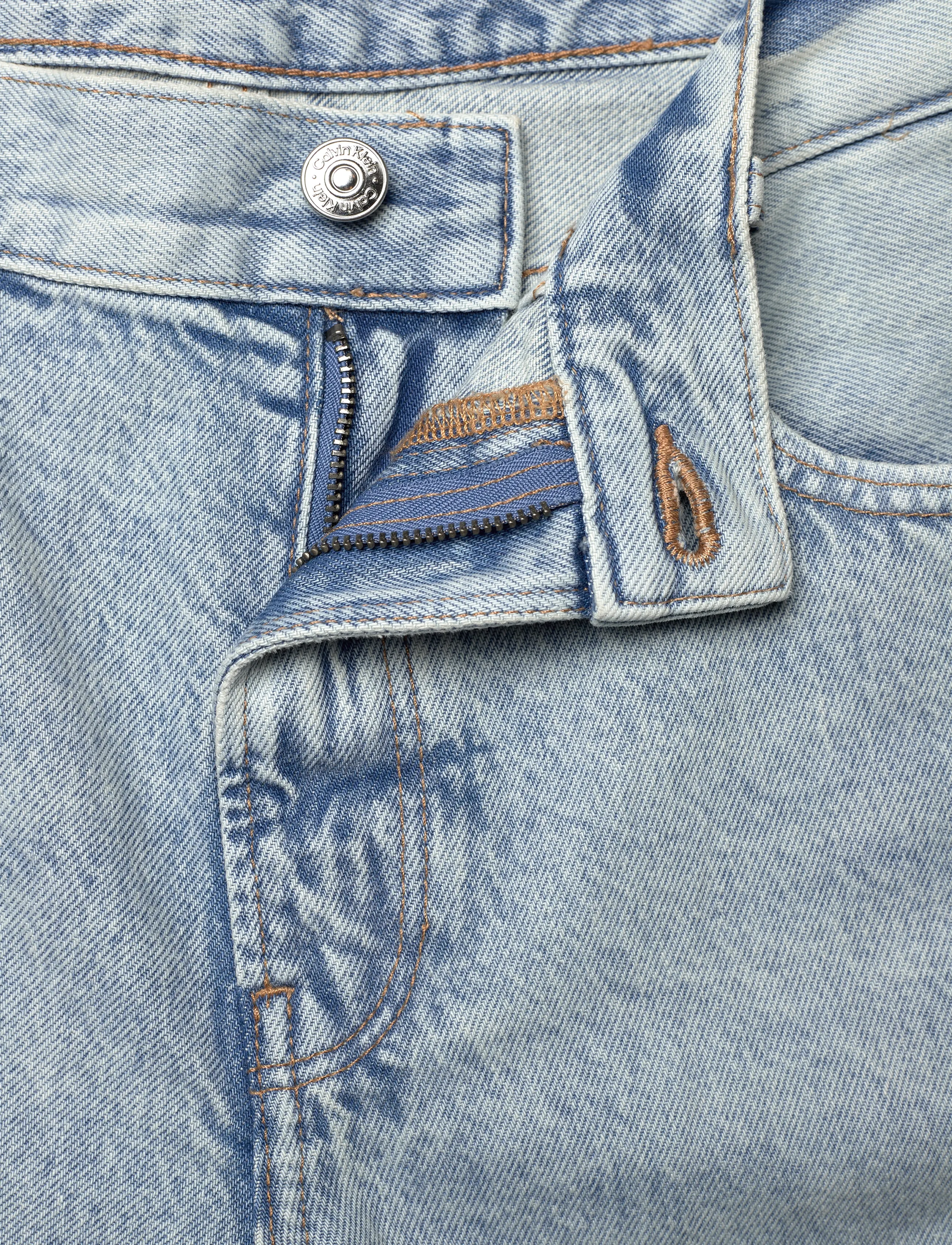 Calvin Klein Jeans - LOW RISE BAGGY INDIGO STONE - wide leg jeans - indigo stone - 3