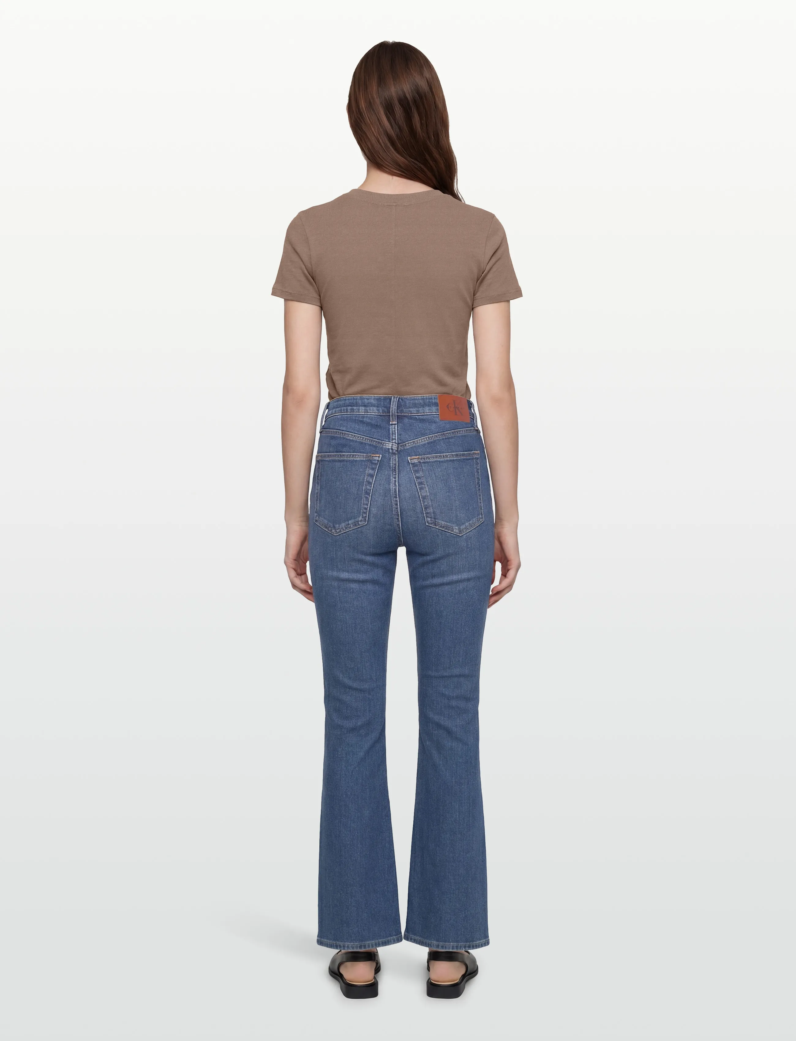 Calvin Klein Jeans - SKINNY BOOT MIDTOWN BLUE - jeans bootcut - midtown blue - 4