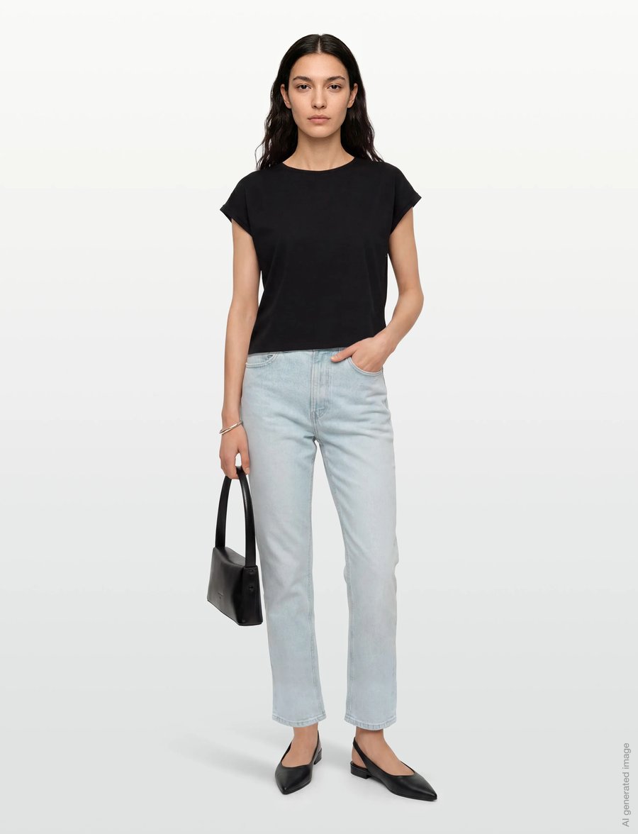 Calvin Klein Jeans - NEW MOM JEAN LIGHT OPAL - mom jeans - light opal - 0