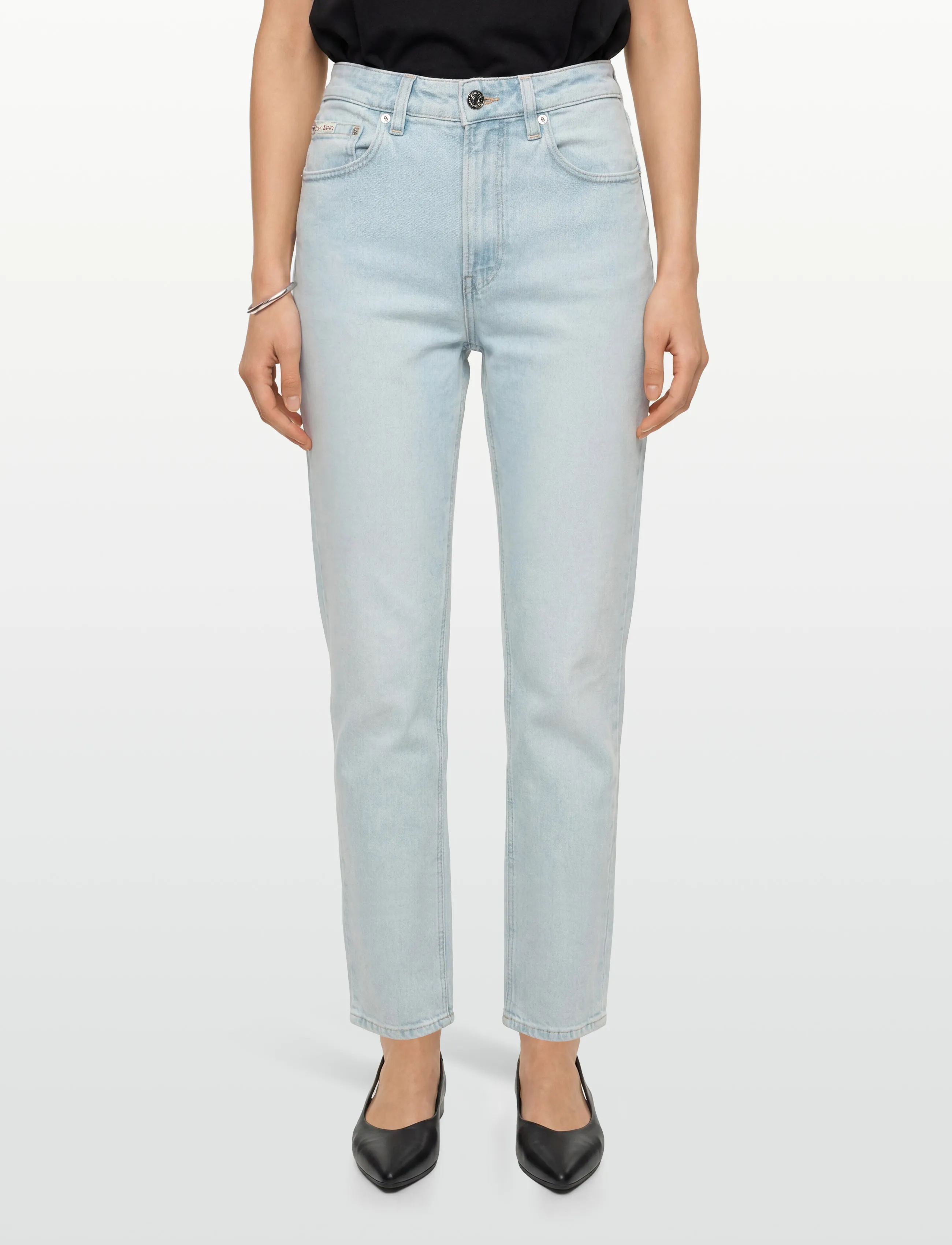 Calvin Klein Jeans - NEW MOM JEAN LIGHT OPAL - light opal - 3