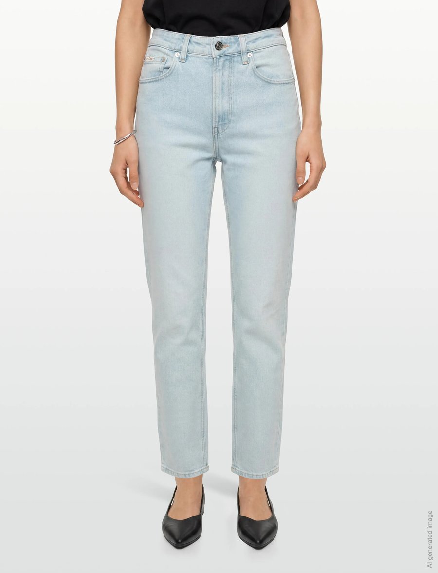 Calvin Klein Jeans - NEW MOM JEAN LIGHT OPAL - mom jeans - light opal - 3