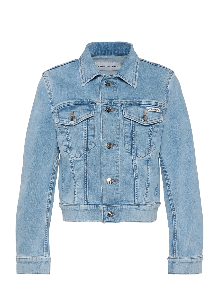 Calvin Klein Jeans - LS CLASSIC TRUCKER COASTAL LIGHT - forårsjakker - coastal light - 1