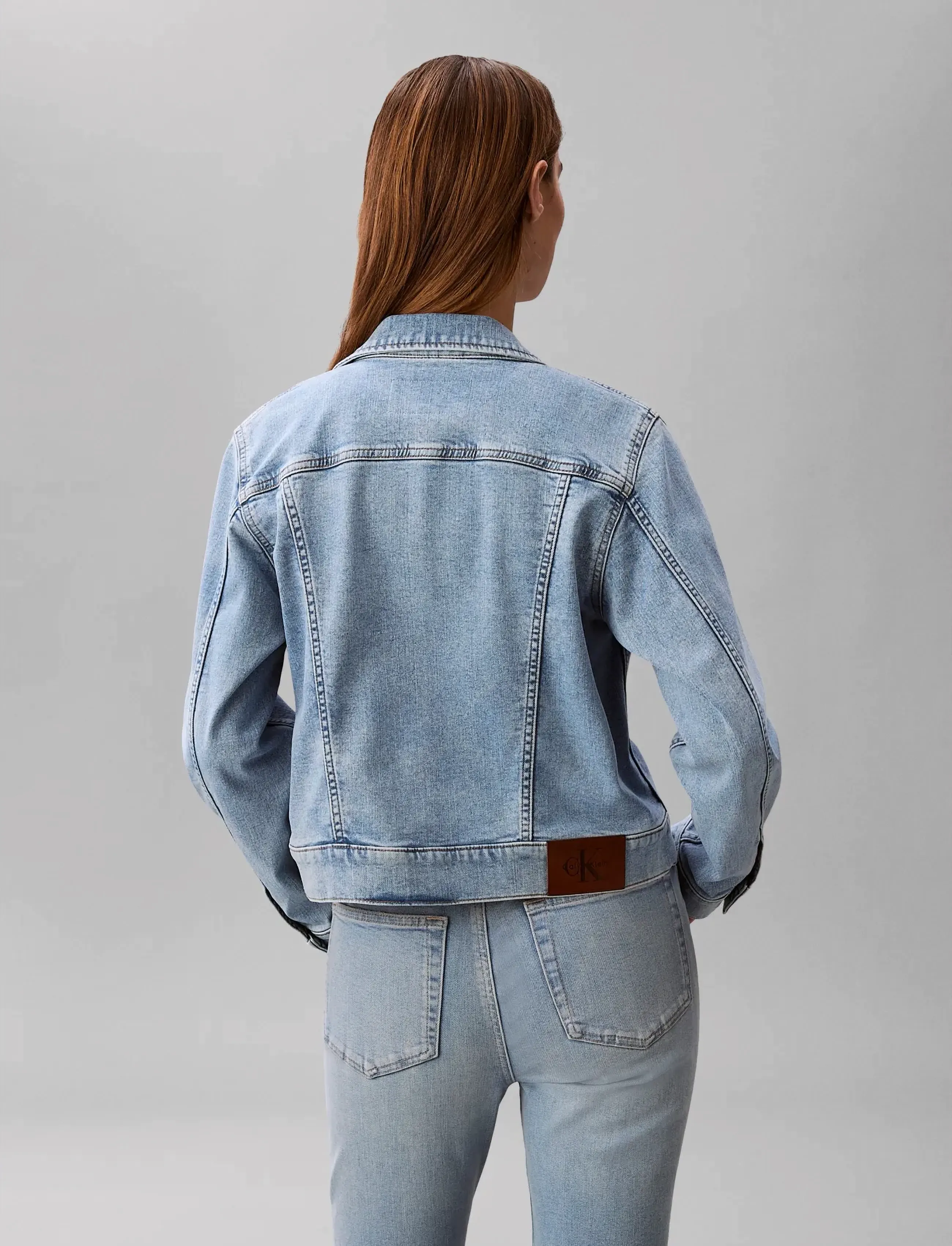 Calvin Klein Jeans - LS CLASSIC TRUCKER COASTAL LIGHT - forårsjakker - coastal light - 2