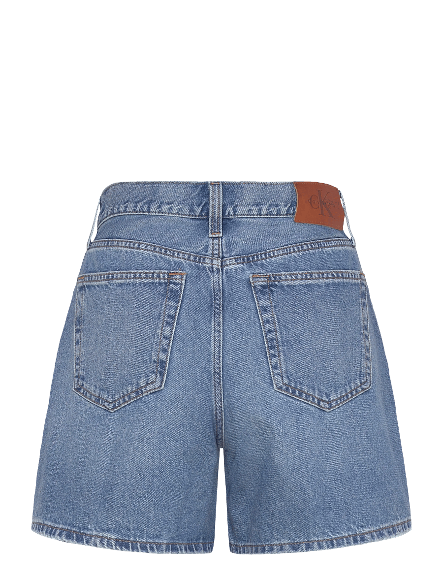 Calvin Klein Jeans - HI RISE A-LINE SHORT BLUE CAROLI - blue caroline - 2
