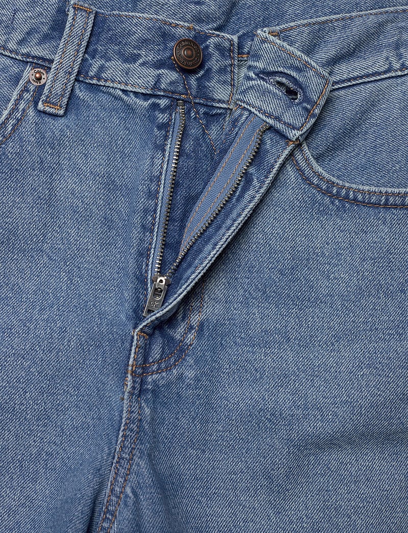 Calvin Klein Jeans - HI RISE A-LINE SHORT BLUE CAROLI - jeansshorts - blue caroline - 3