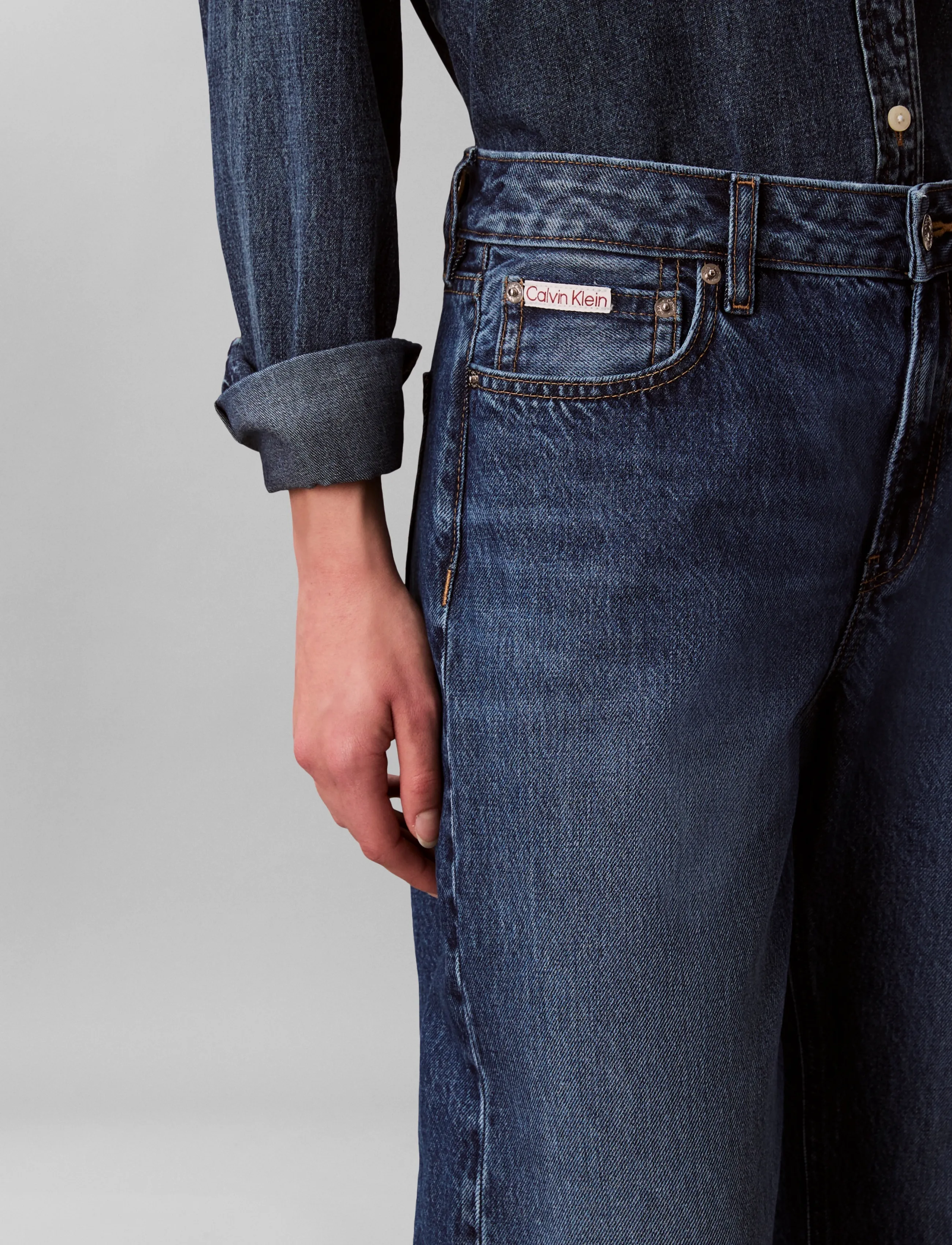 Calvin Klein Jeans - 90s STRAIGHT INDIGO JULIUS - straight jeans - indigo julius - 5