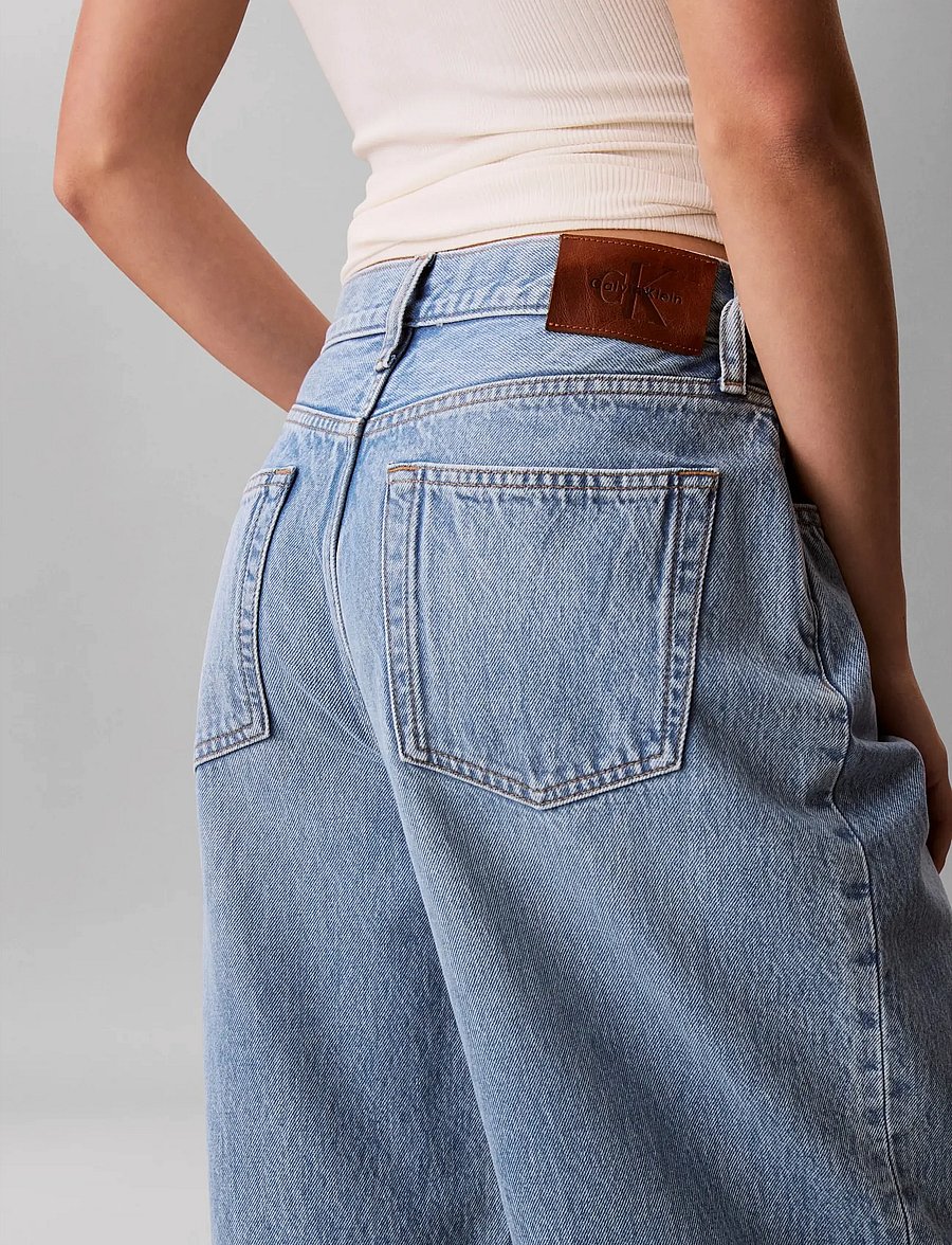 Calvin Klein Jeans - RELAXED BARREL JEAN SAGE STONE - barrel jeans - sage stone - 5