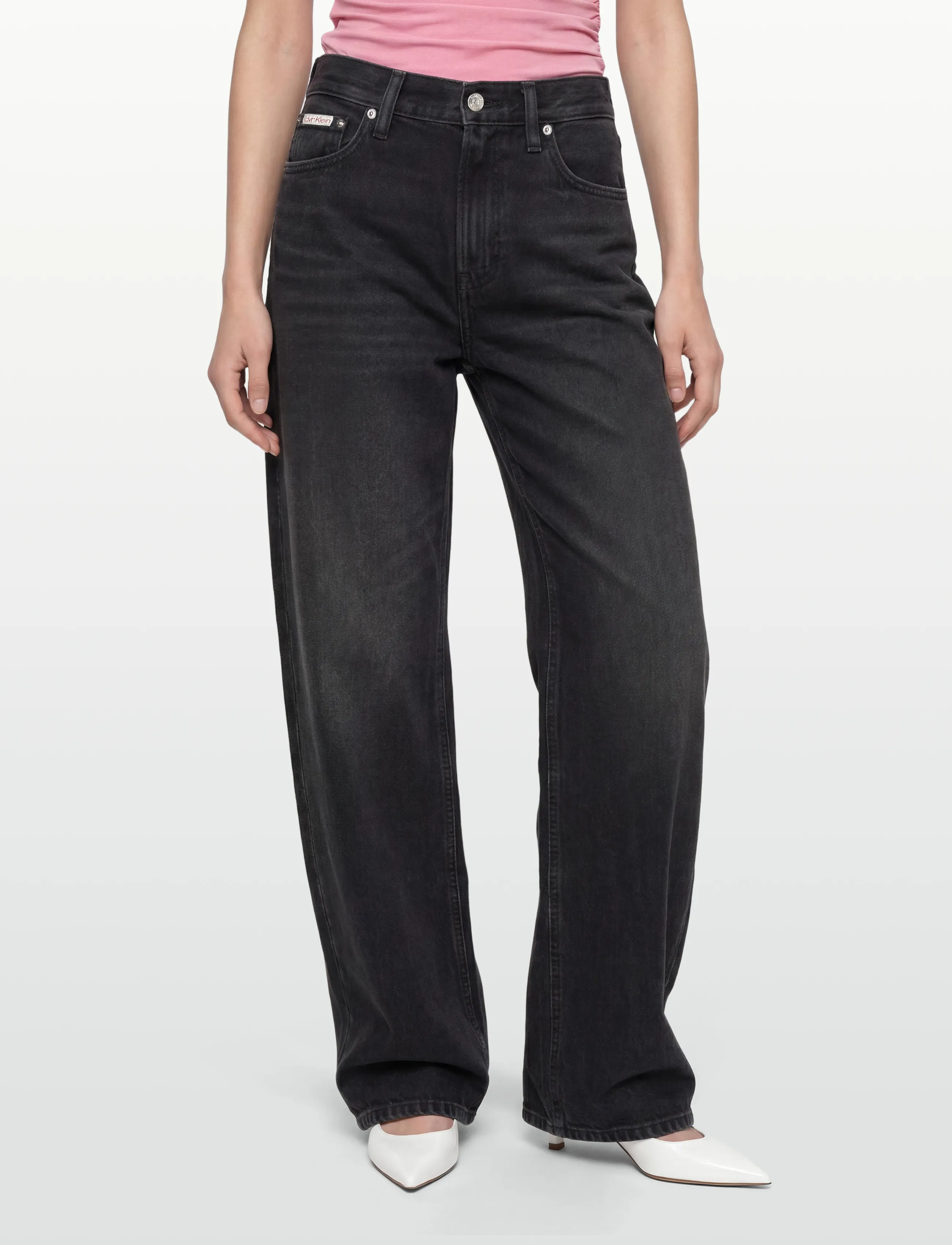 Calvin Klein Jeans - RELAXED BARREL JEAN EVENING BLAC - barrel jeans - evening black - 3