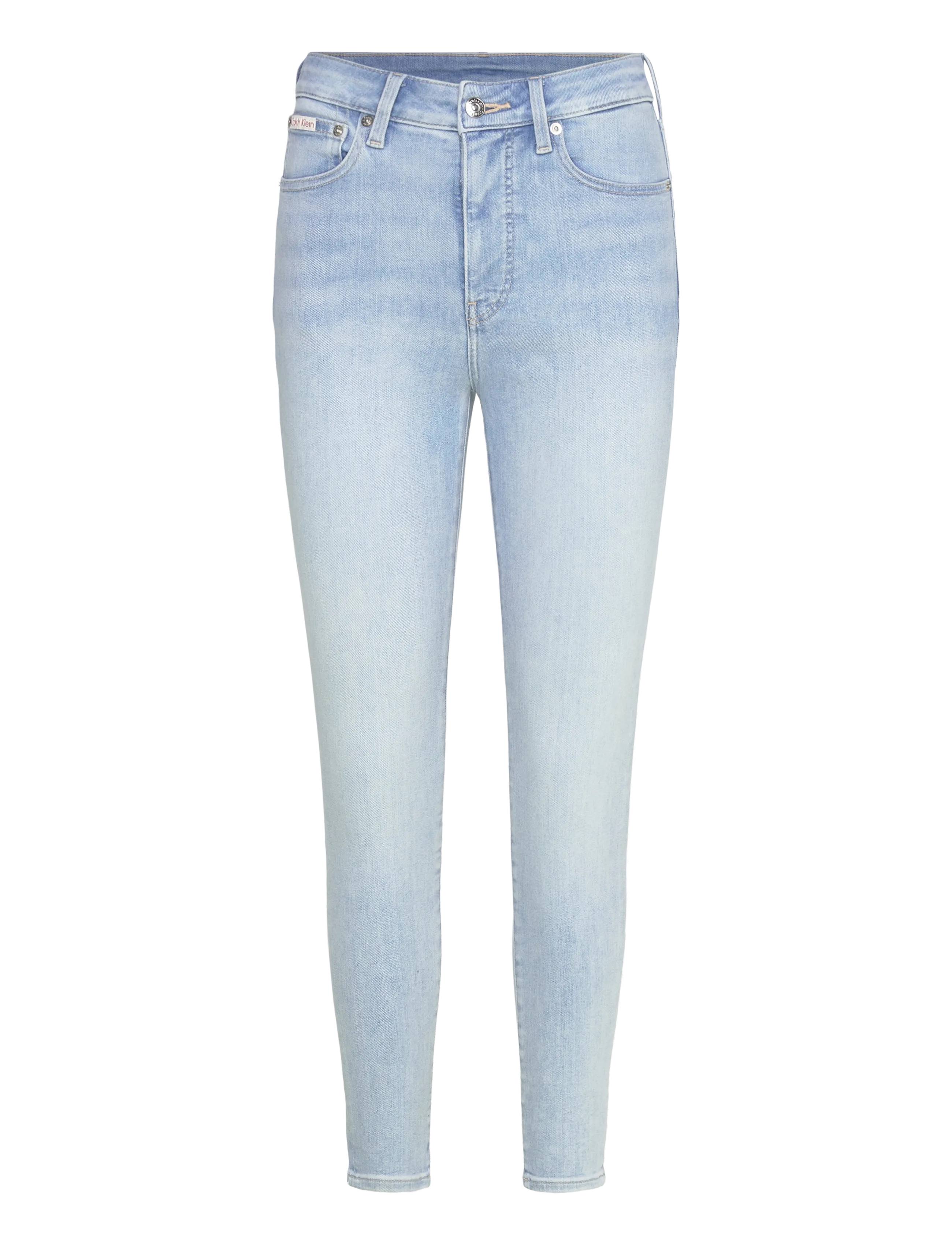 Calvin Klein Jeans HIGH RISE SKINNY WATERCOURSE - Calvin Klein - WATERCOURSE / blue