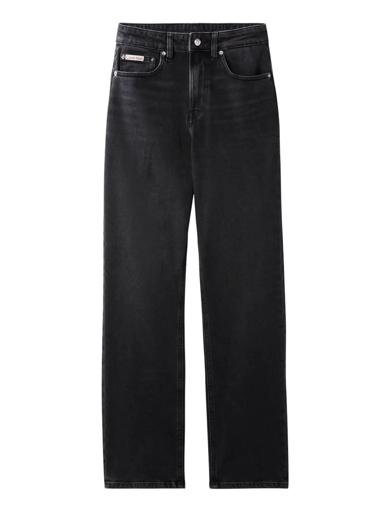Calvin Klein Jeans - HIGH RISE STRAIGHT MIDNIGHT BLAC - midnight black - 1