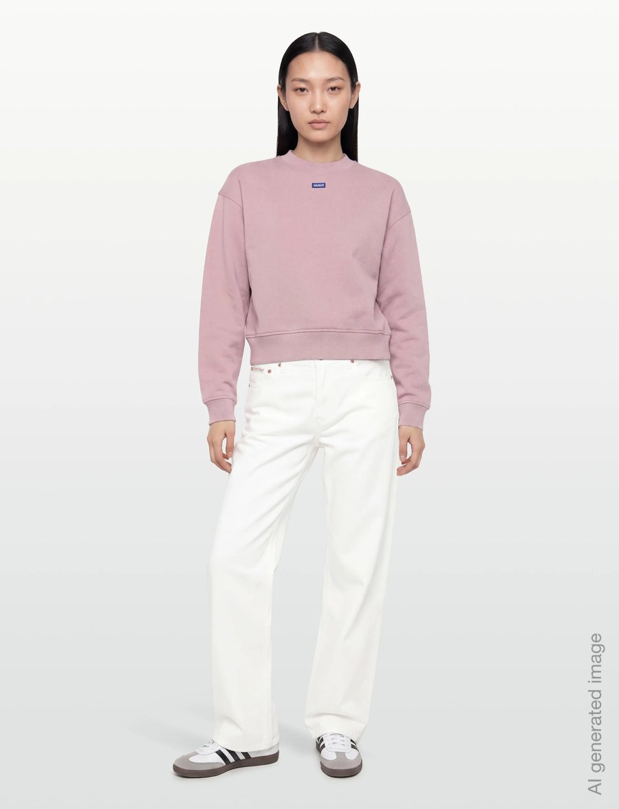 Calvin Klein Jeans - 90s STRAIGHT CHALK WHITE - straight jeans - chalk white - 0