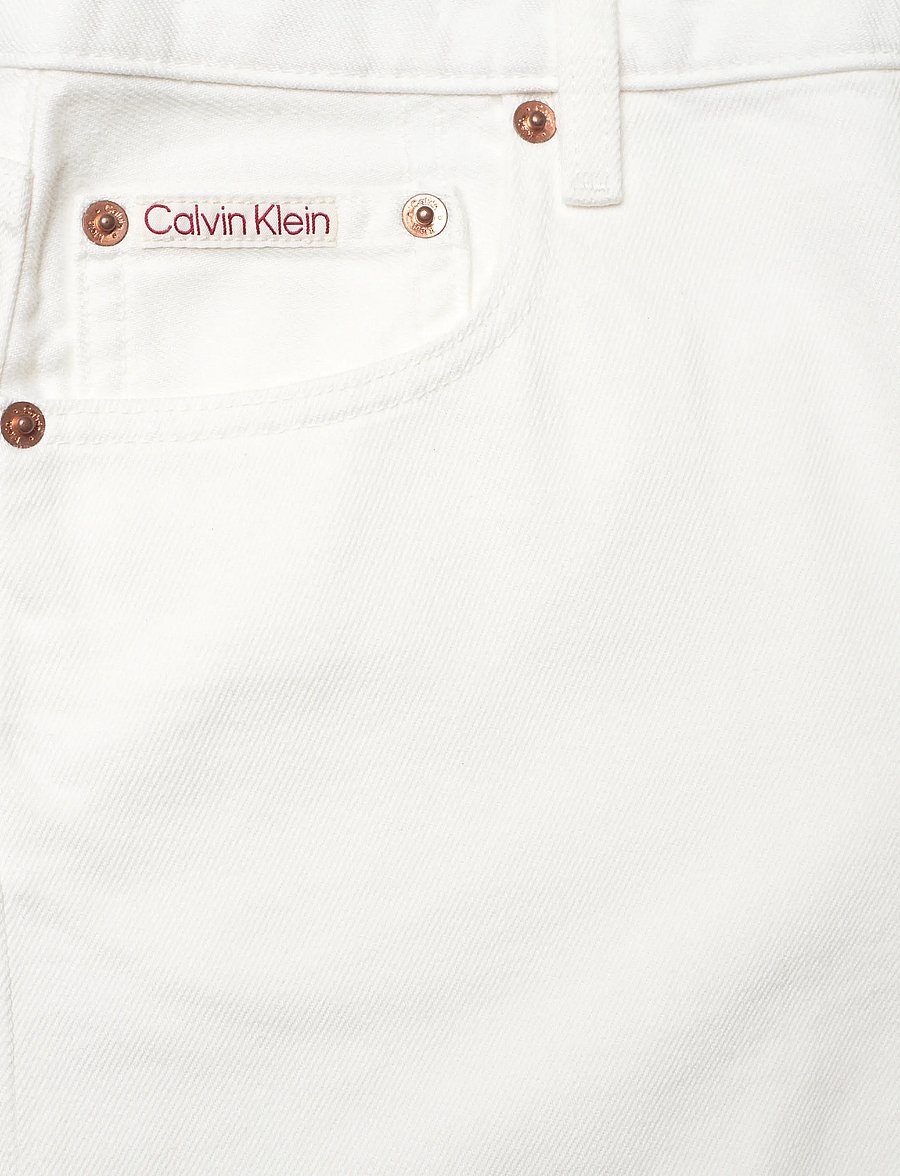 Calvin Klein Jeans - 90s STRAIGHT CHALK WHITE - straight jeans - chalk white - 5