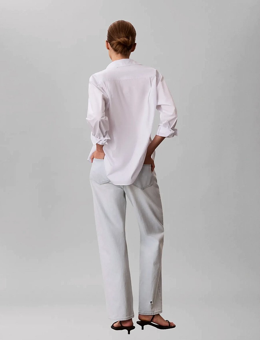 Calvin Klein Jeans - 90s STRAIGHT BLEACHED LIGHT - brede jeans - bleached light - 3