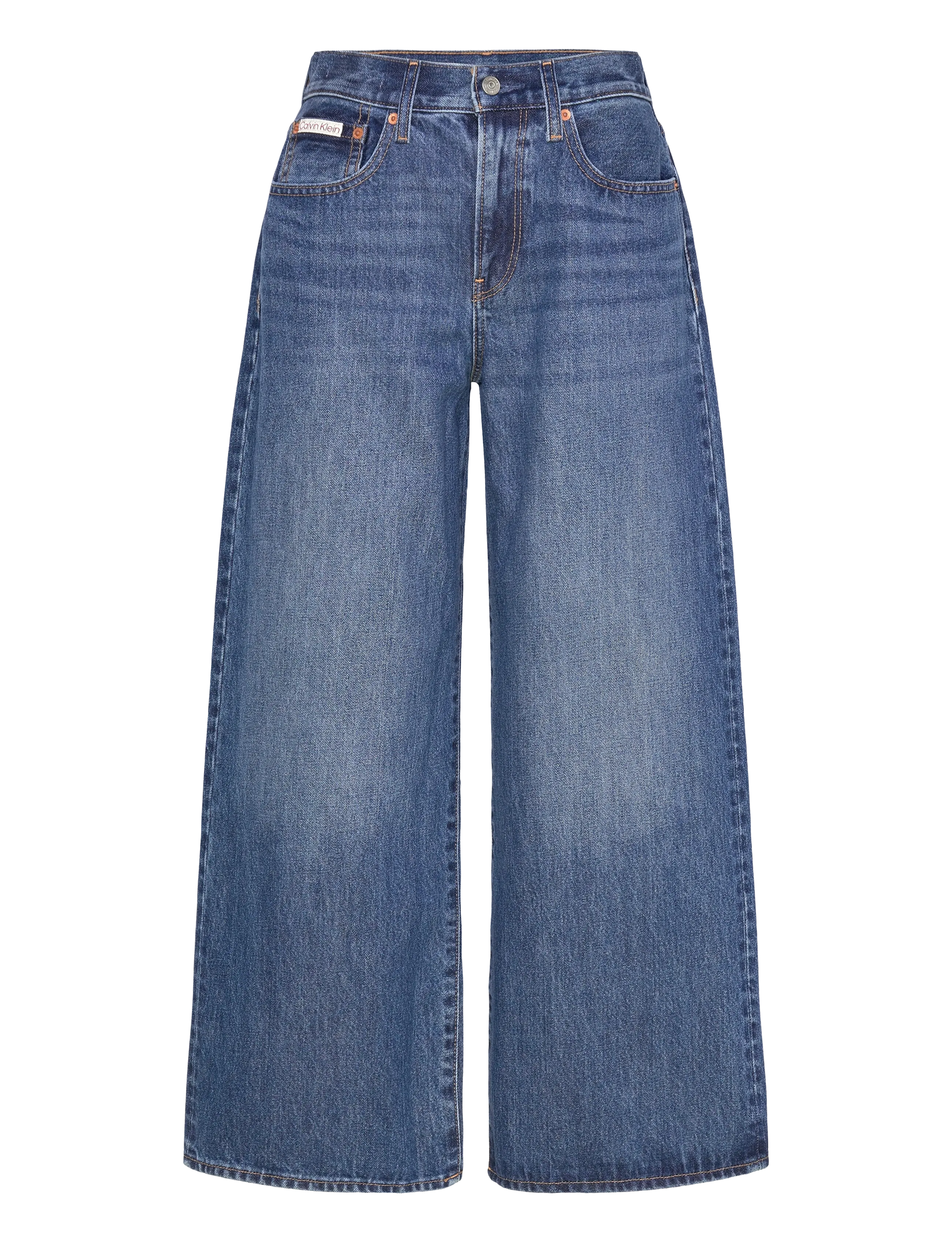 Calvin Klein Jeans - THE WIDE LEG INDIGO JULIUS - brede jeans - indigo julius - 1