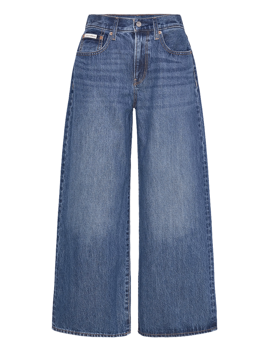 Calvin Klein Jeans - THE WIDE LEG INDIGO JULIUS - hosen mit weitem bein - indigo julius - 1