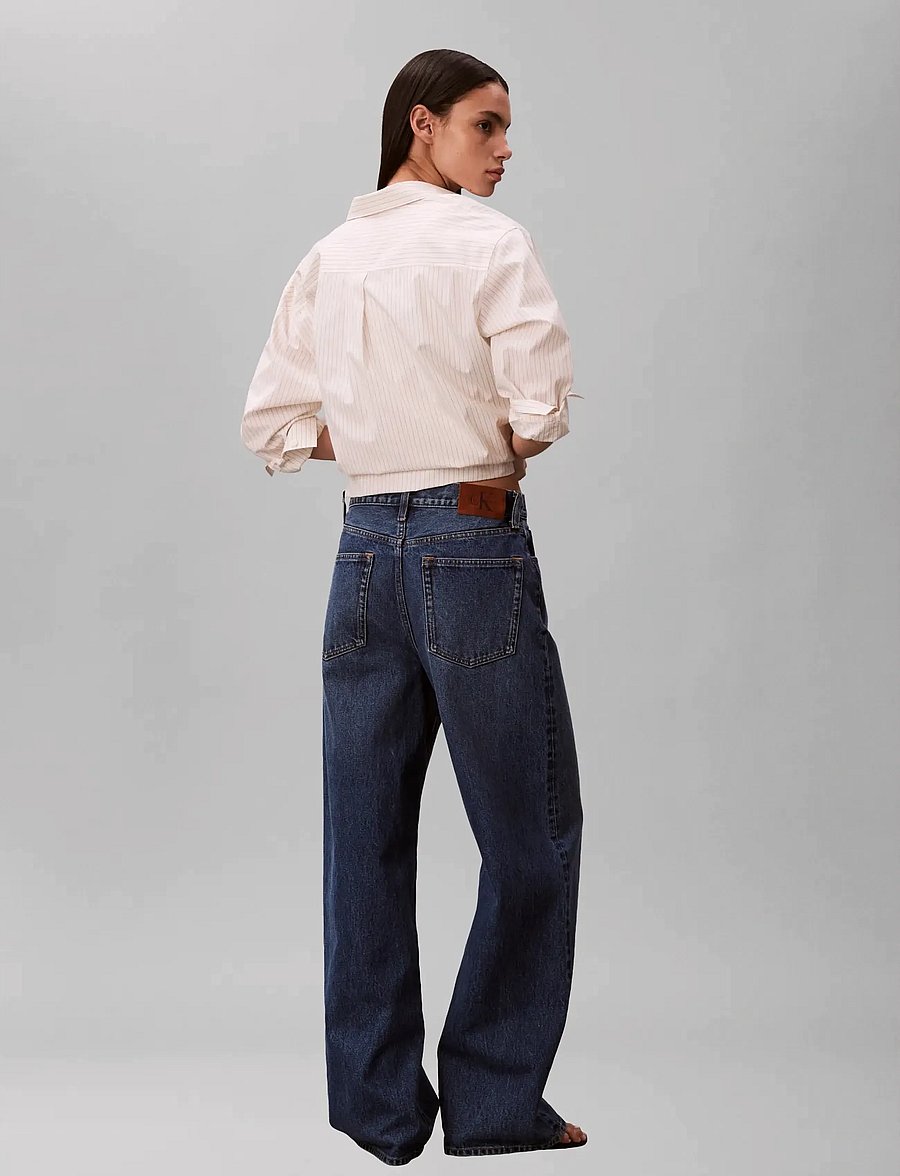 Calvin Klein Jeans - THE WIDE LEG INDIGO JULIUS - hosen mit weitem bein - indigo julius - 4