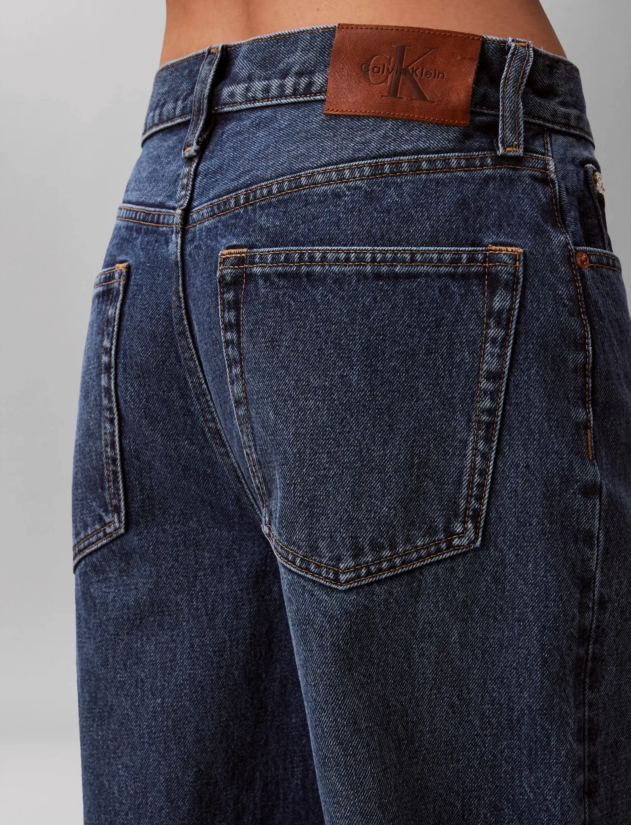 Calvin Klein Jeans 'Faded Wide Leg' vida jeans dam – bild 6