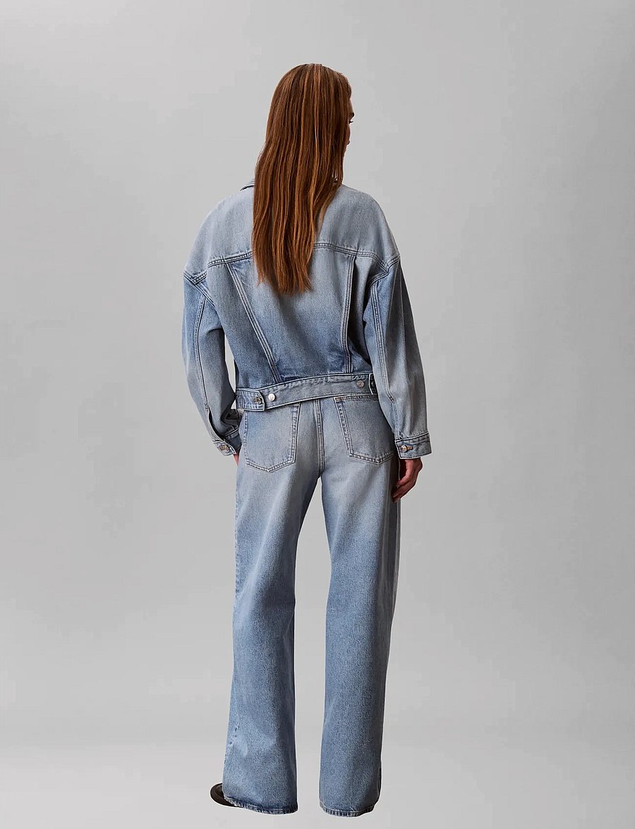 Calvin Klein Jeans - THE WIDE LEG TINTED CRUISE - hosen mit weitem bein - tinted cruise - 2