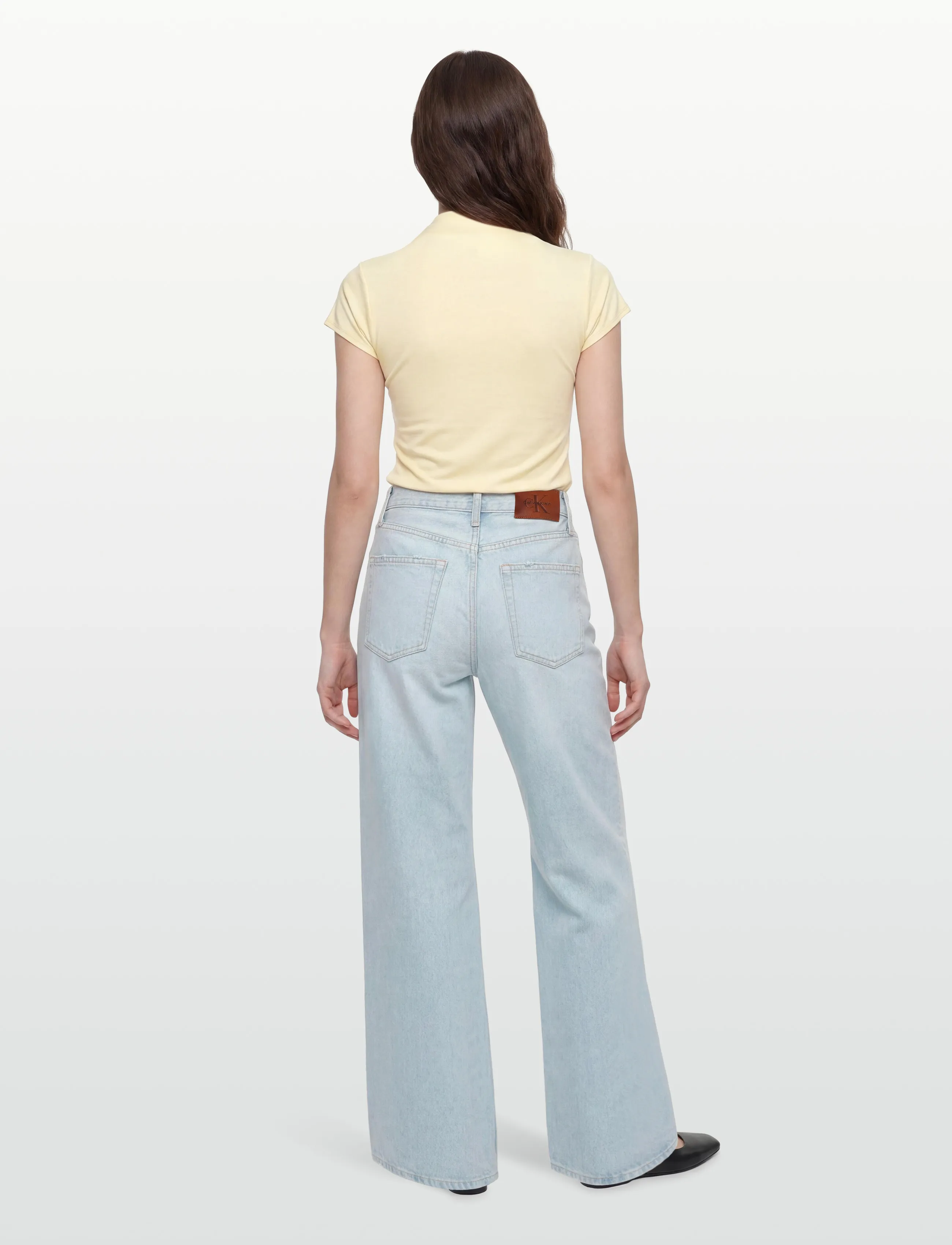 Calvin Klein Jeans - THE WIDE LEG WORN VENICE - hosen mit weitem bein - worn venice - 4