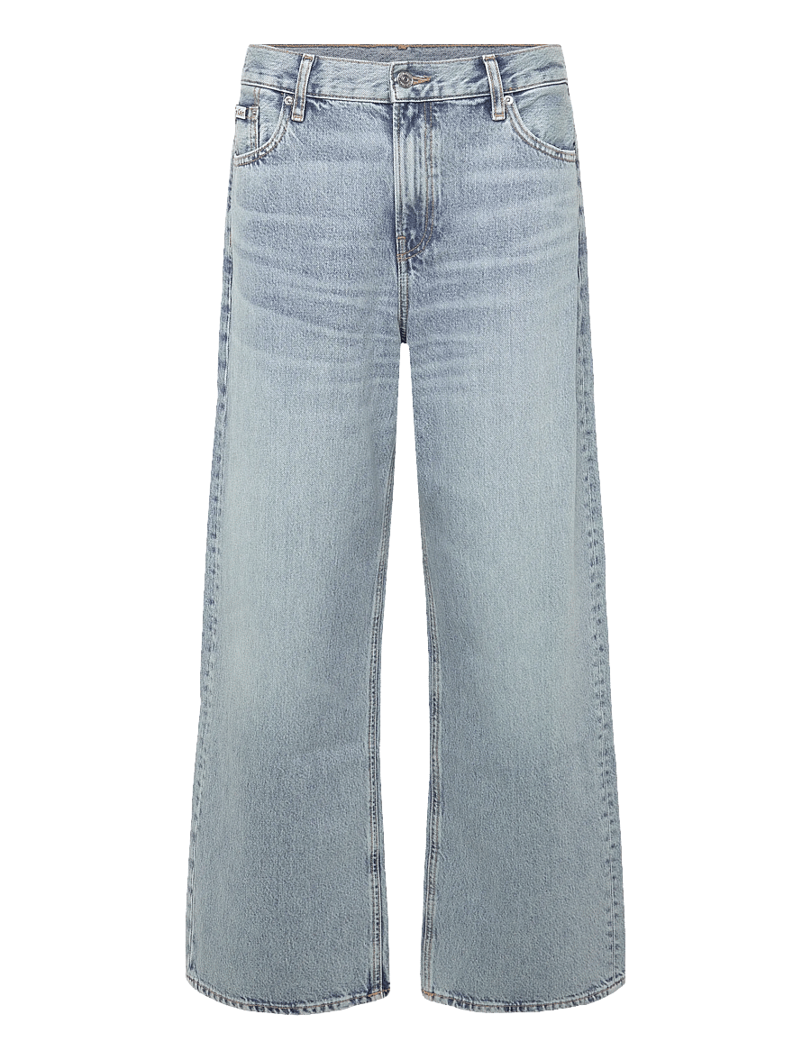 Calvin Klein Jeans - LOW RISE BAGGY VINTAGE OCEANA - hosen mit weitem bein - vintage oceana - 0