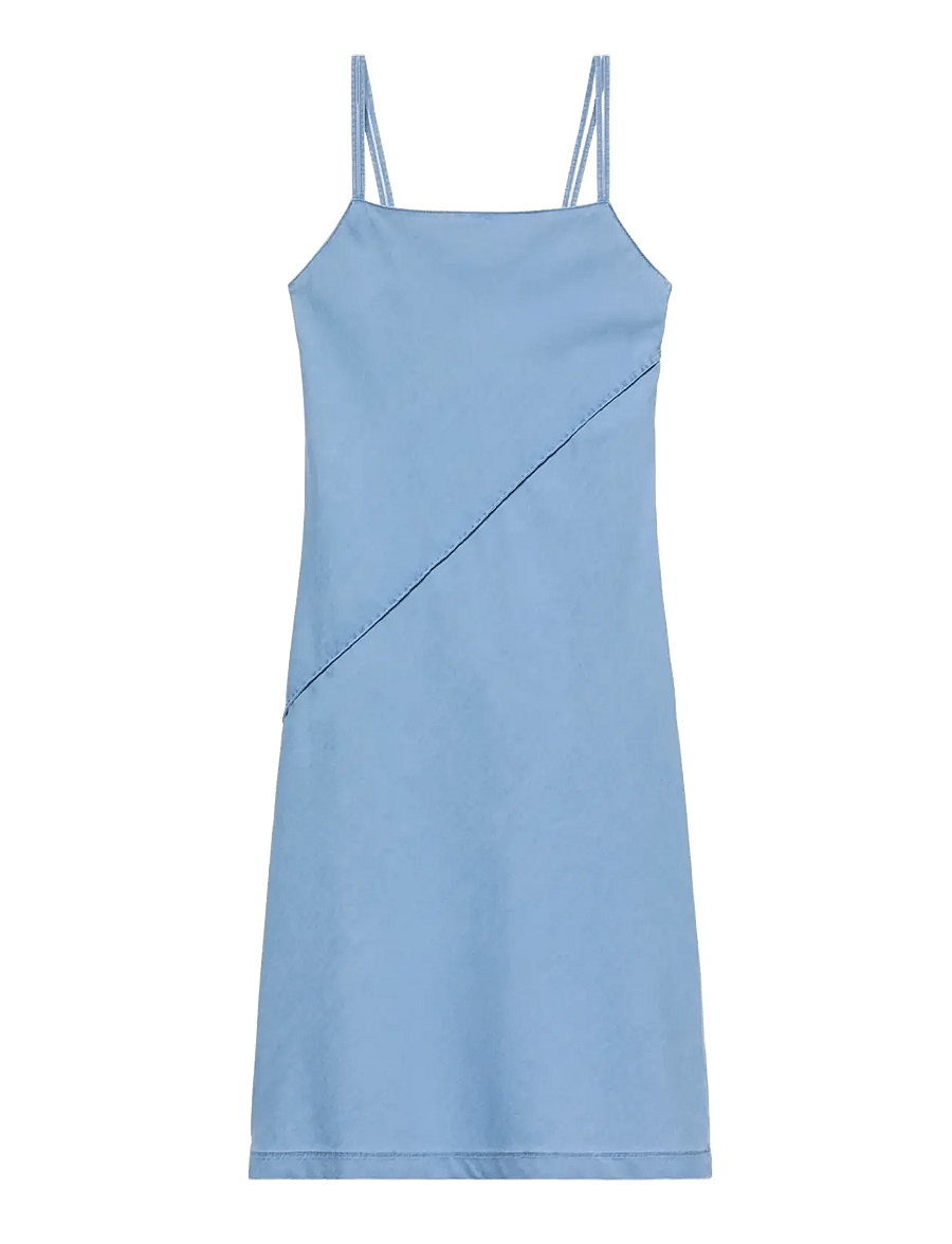 Calvin Klein Jeans - BIAS CUT DENIM SOFT DRESS LIGHTW - slipklänningar - lightway - 1