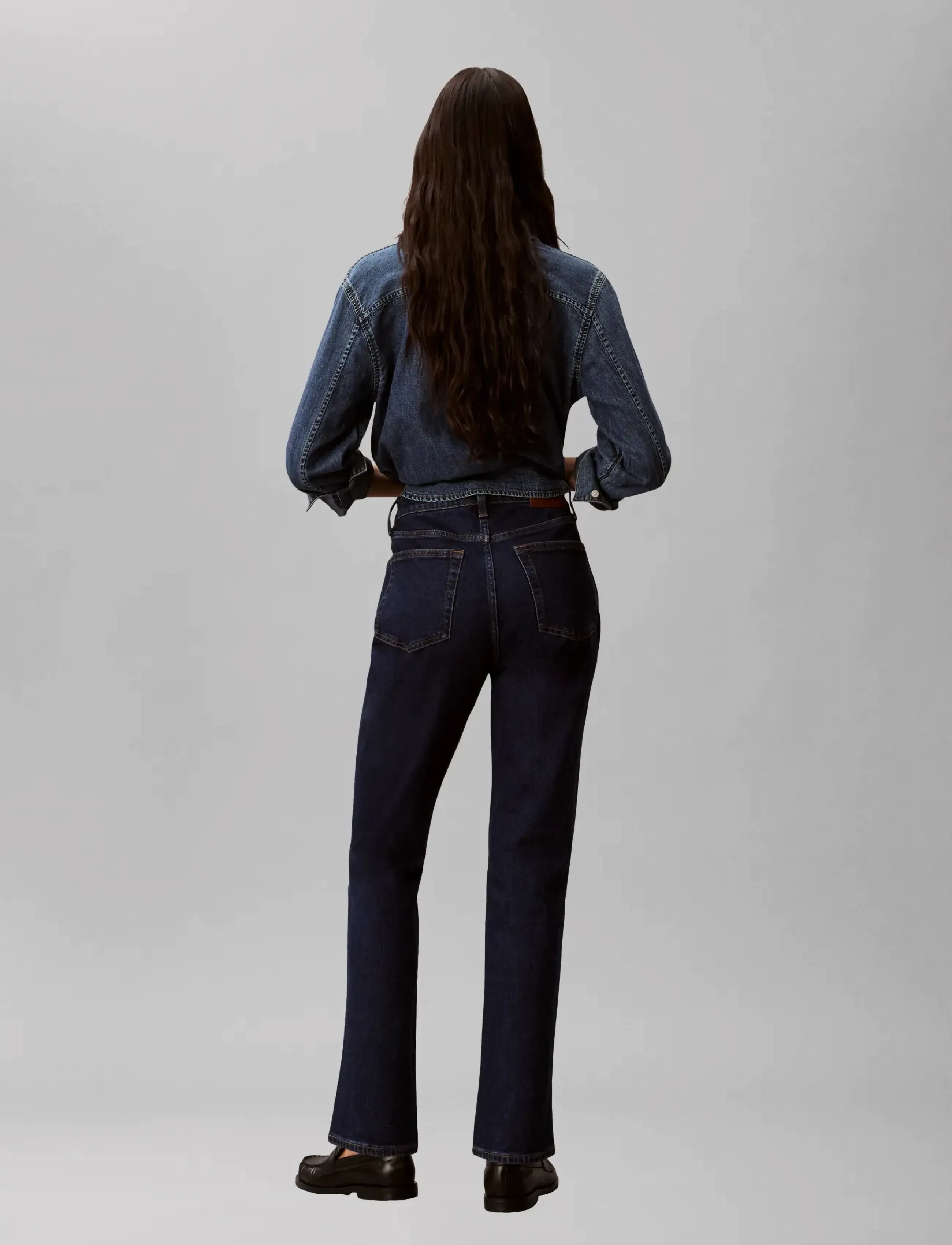 Calvin Klein Jeans - THE BROOKE JEAN TRUE INDIGO - beinar gallabuxur - true indigo - 2