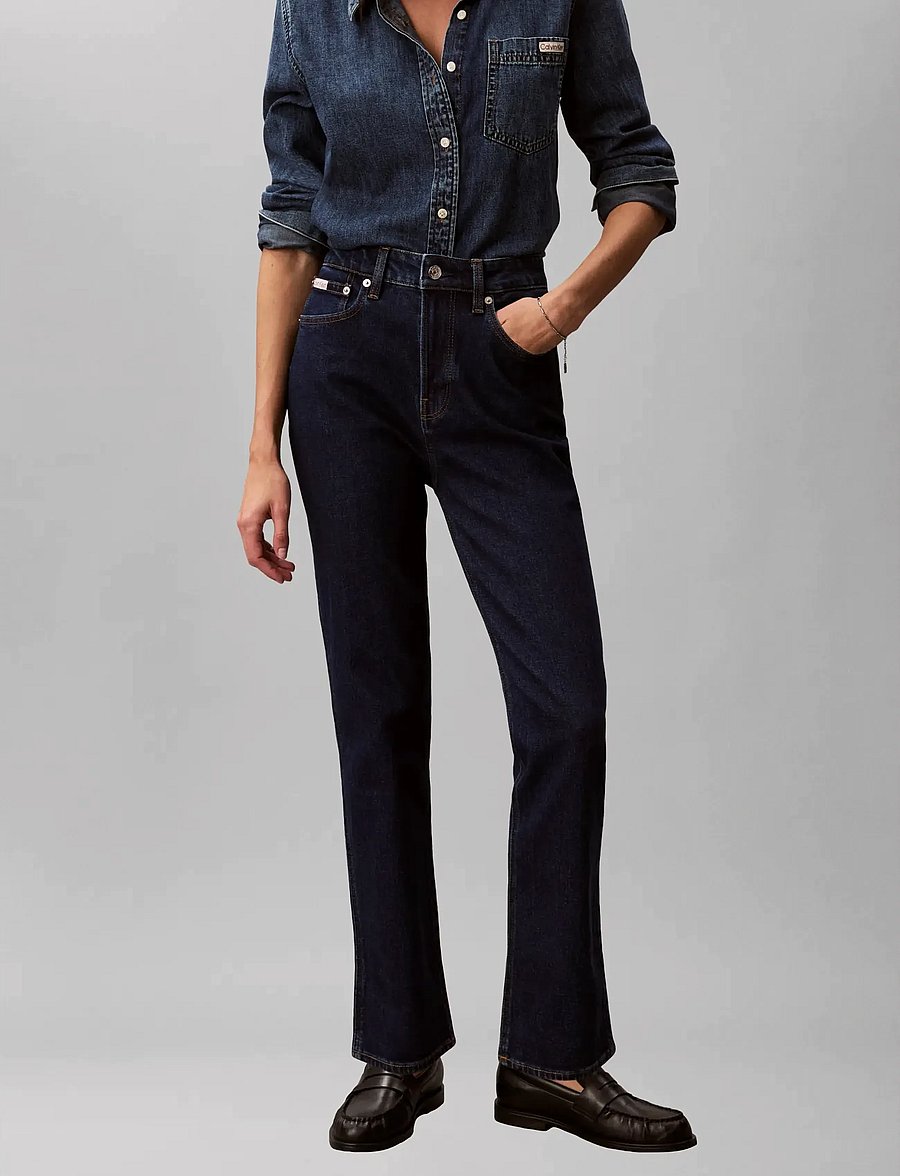 Calvin Klein Jeans - THE BROOKE JEAN TRUE INDIGO - straight jeans - true indigo - 3