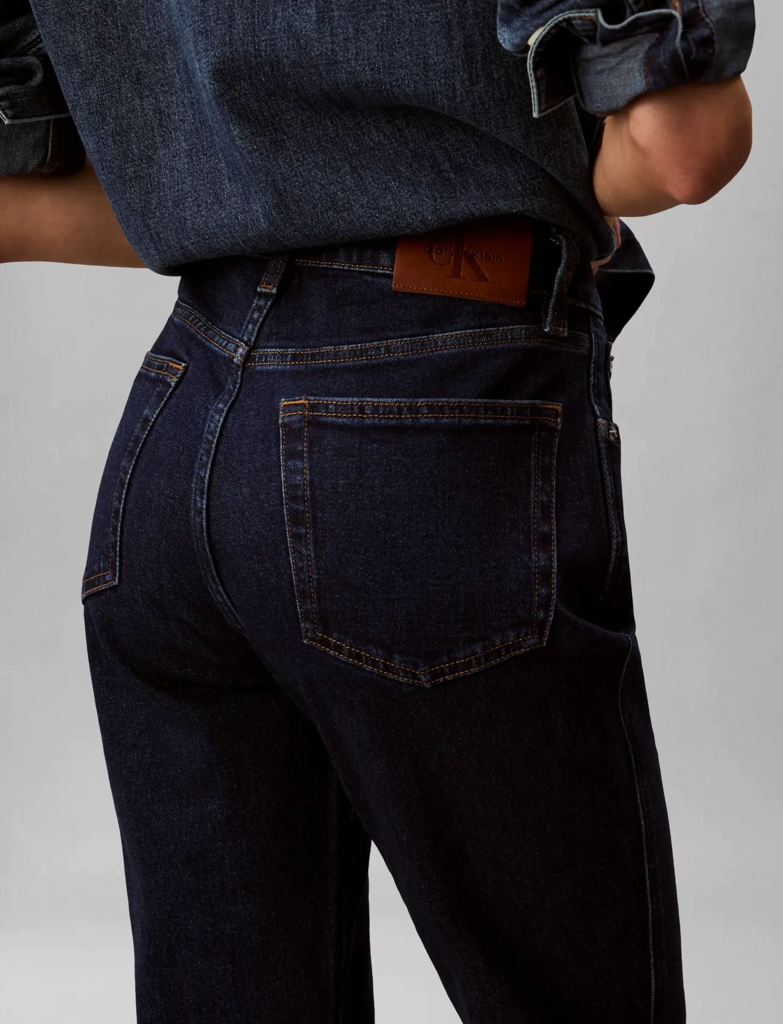 Calvin Klein Jeans - THE BROOKE JEAN TRUE INDIGO - beinar gallabuxur - true indigo - 4
