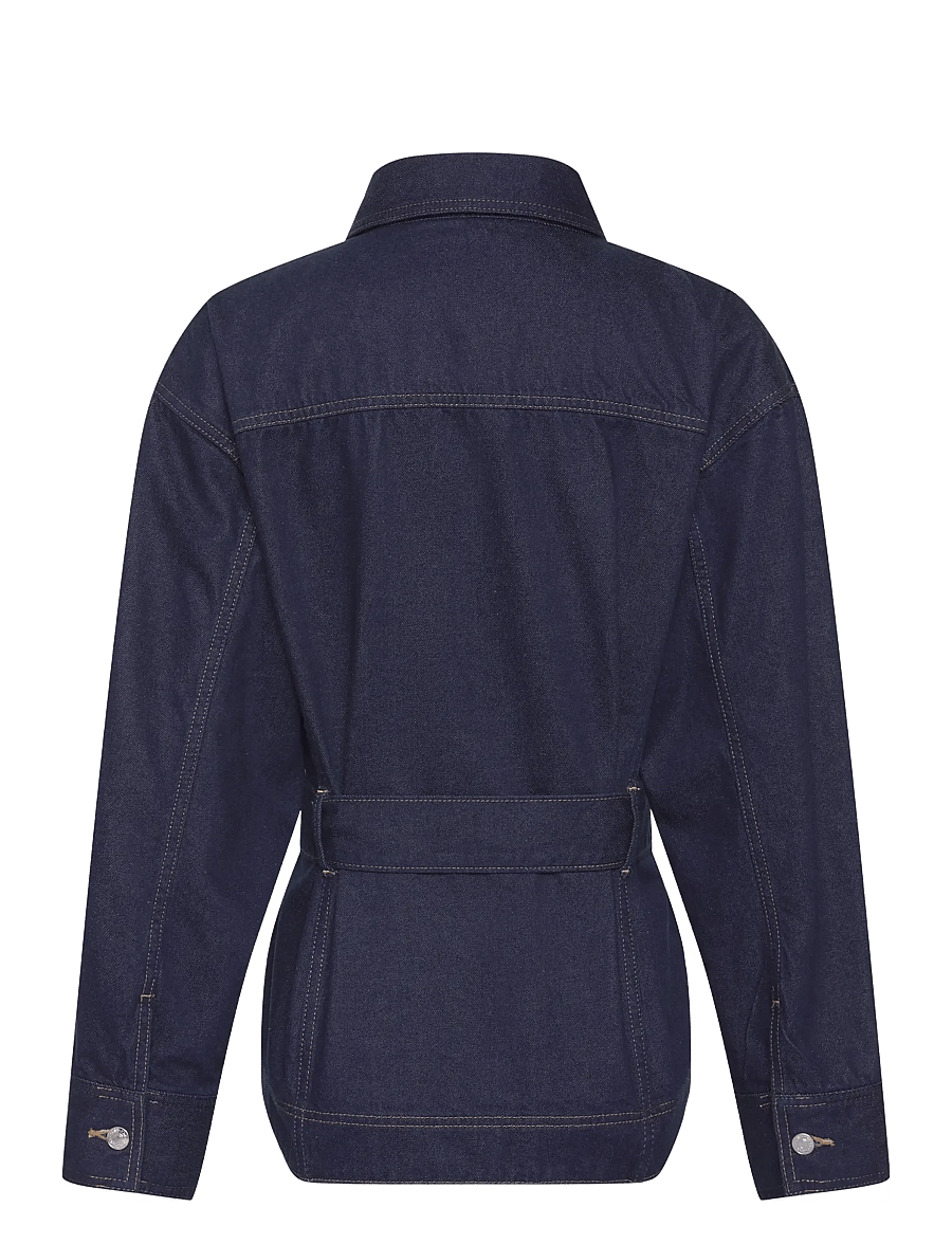 Calvin Klein Jeans - WHS CINCHED JACKET RINSE - frühlingsjacken - rinse - 2