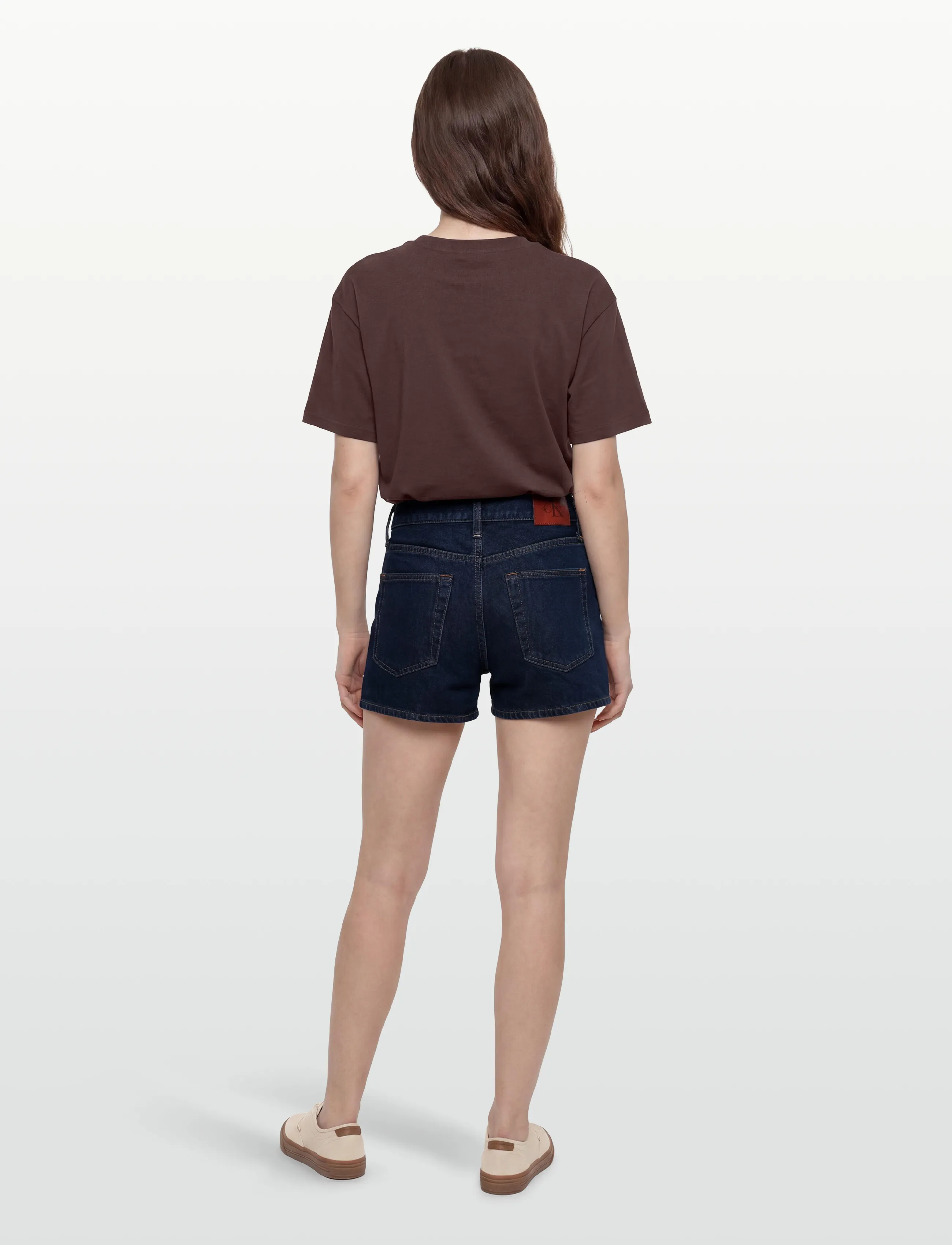 Calvin Klein Jeans - ARCHIVE MINI SHORT TRUE INDIGO - jorts - true indigo - 4