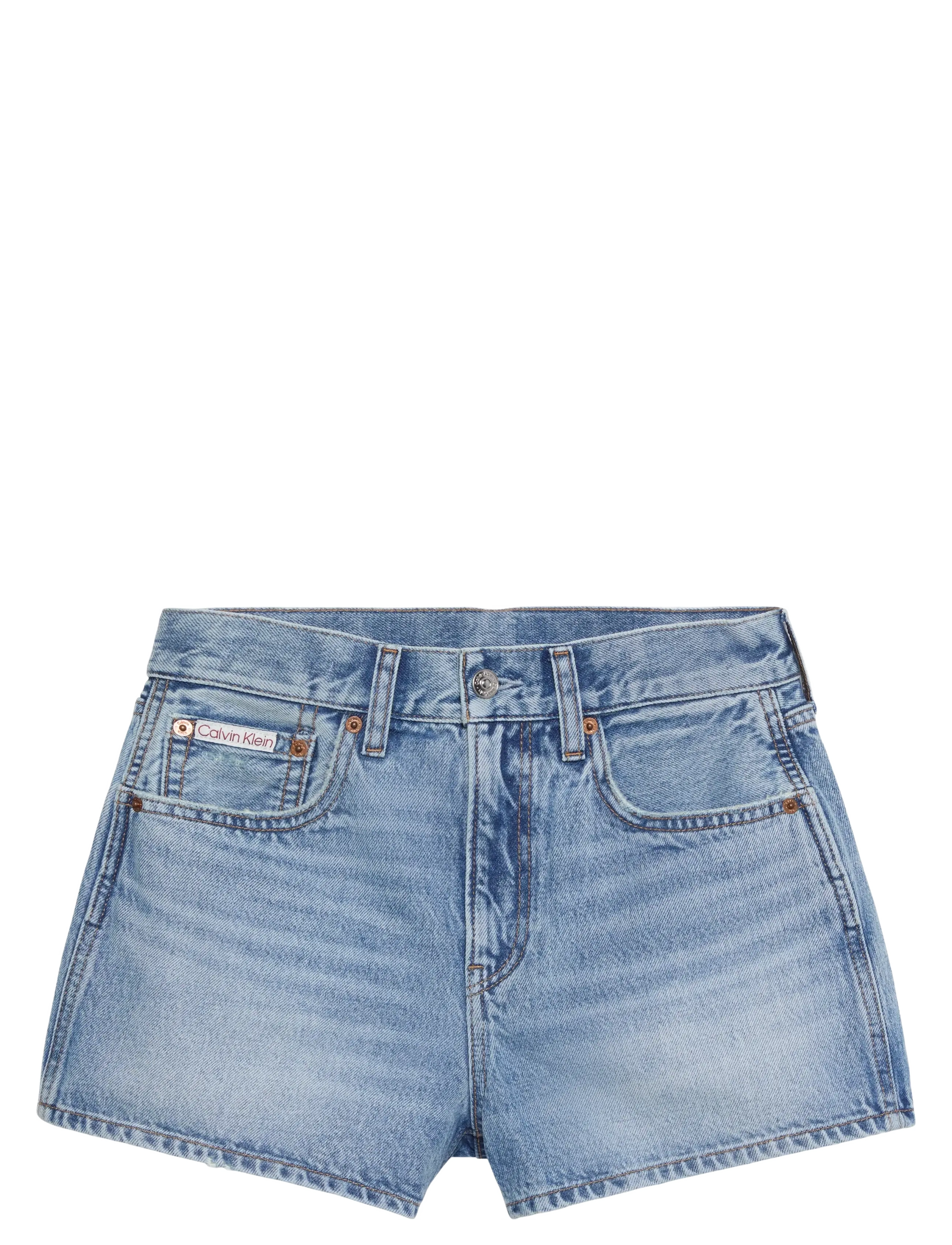 Calvin Klein Jeans ARCHIVE MINI SHORT VINTAGE MOSS - Kleding - VINTAGE MOSS / blue