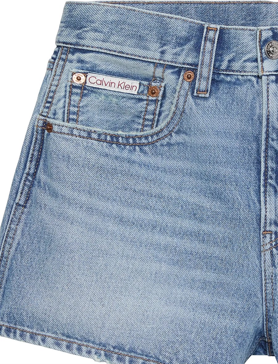 Calvin Klein Jeans - ARCHIVE MINI SHORT VINTAGE MOSS - lühikesed teksapüksid - vintage moss - 5