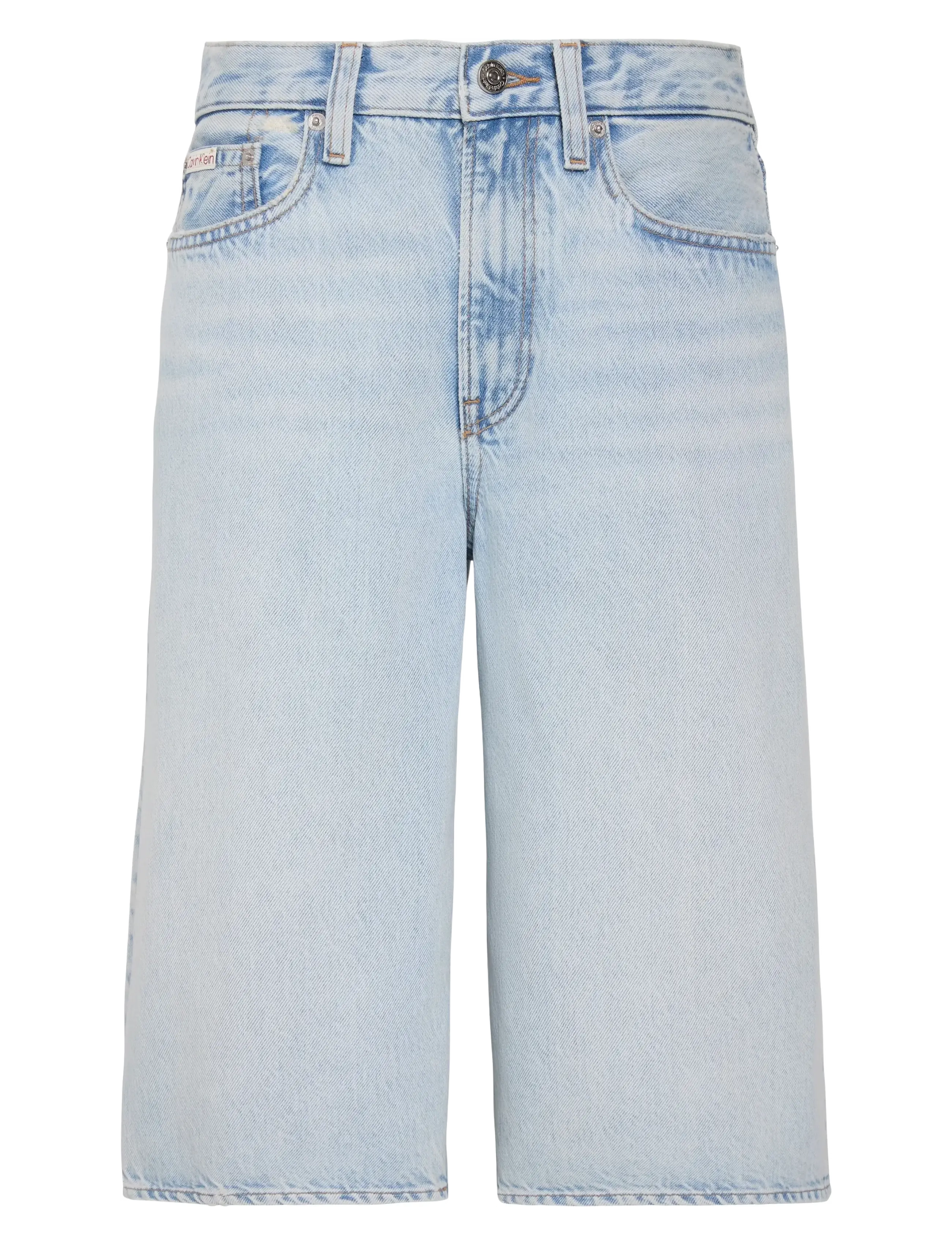 Calvin Klein Jeans LONG TENCEL SHORT RYDER - Korte broeken - RYDER / blue