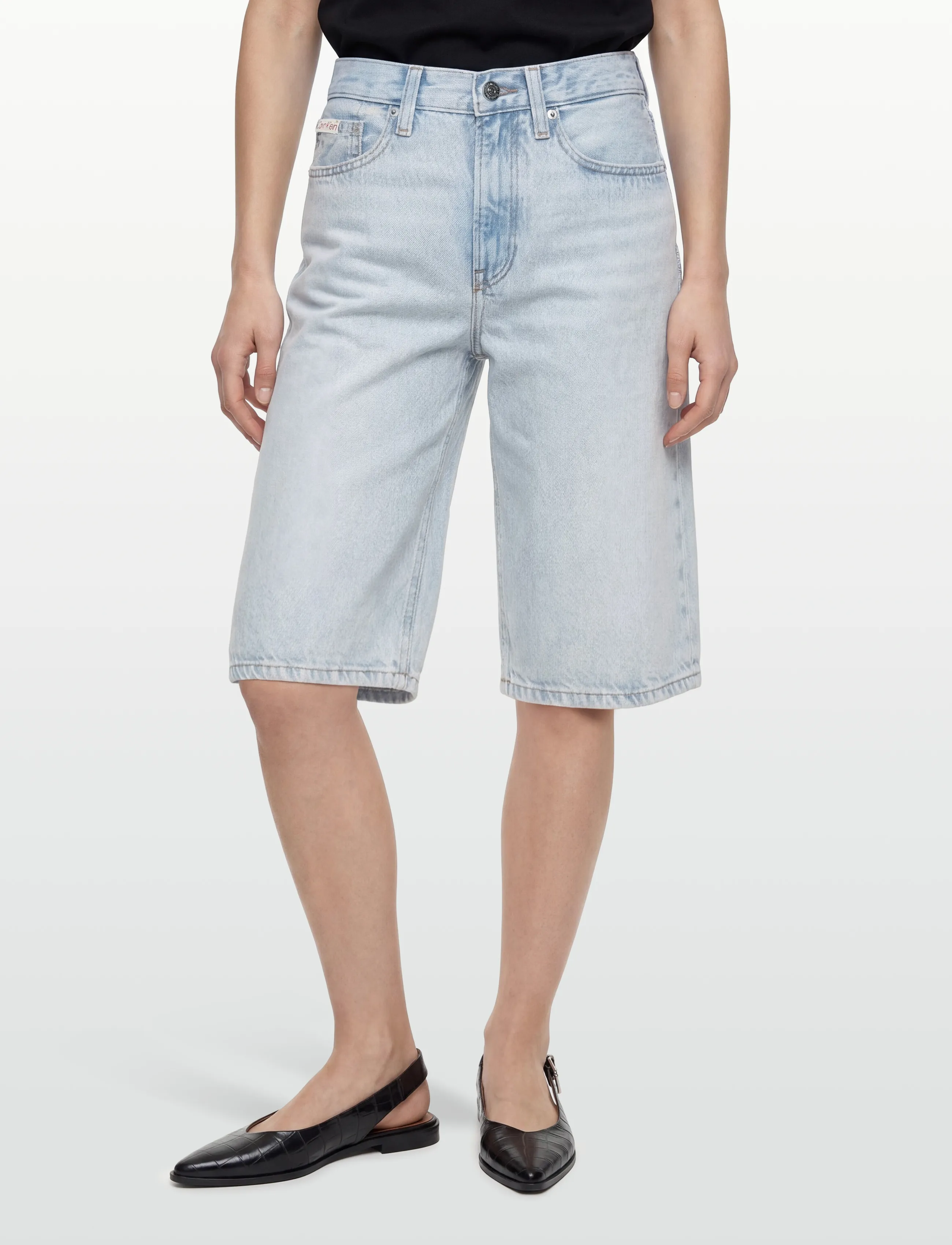 Calvin Klein Jeans - LONG TENCEL SHORT RYDER - jeansshorts - ryder - 3