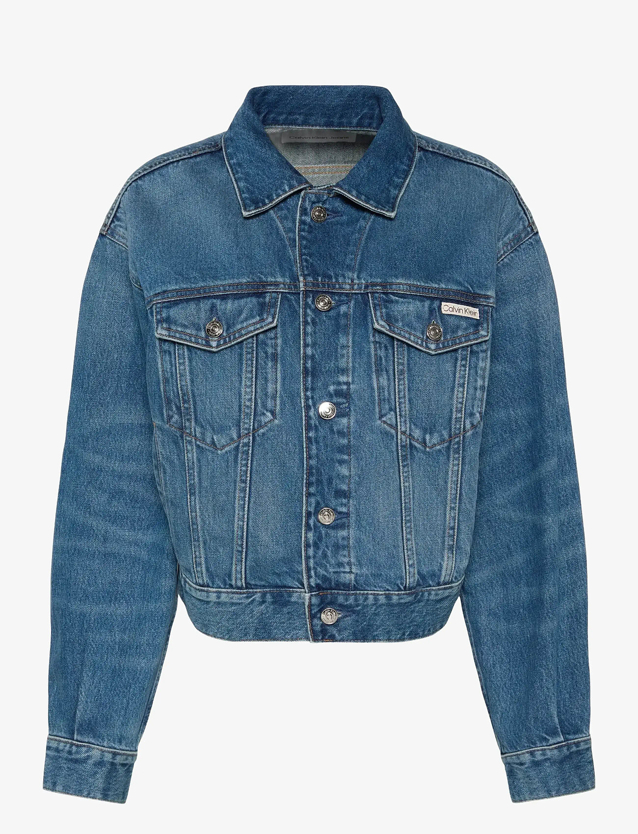 Calvin Klein Jeans - 90s TRUCKER BASSET BLUE - forårsjakker - basset blue - 0