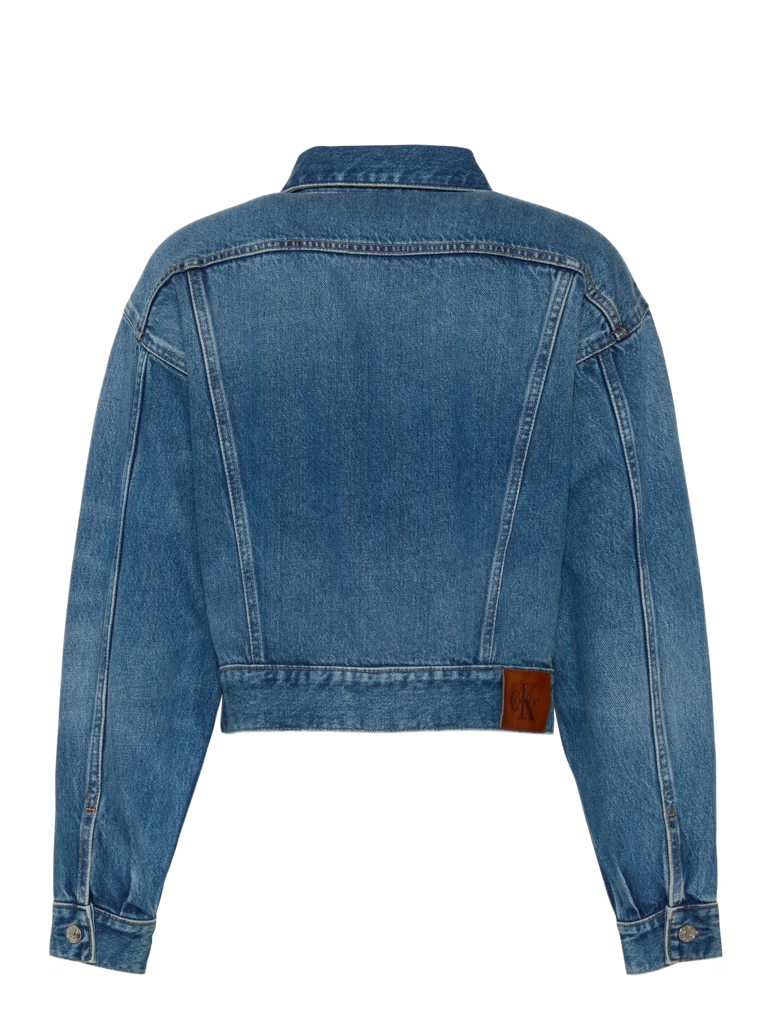 Calvin Klein Jeans - 90s TRUCKER BASSET BLUE - forårsjakker - basset blue - 2