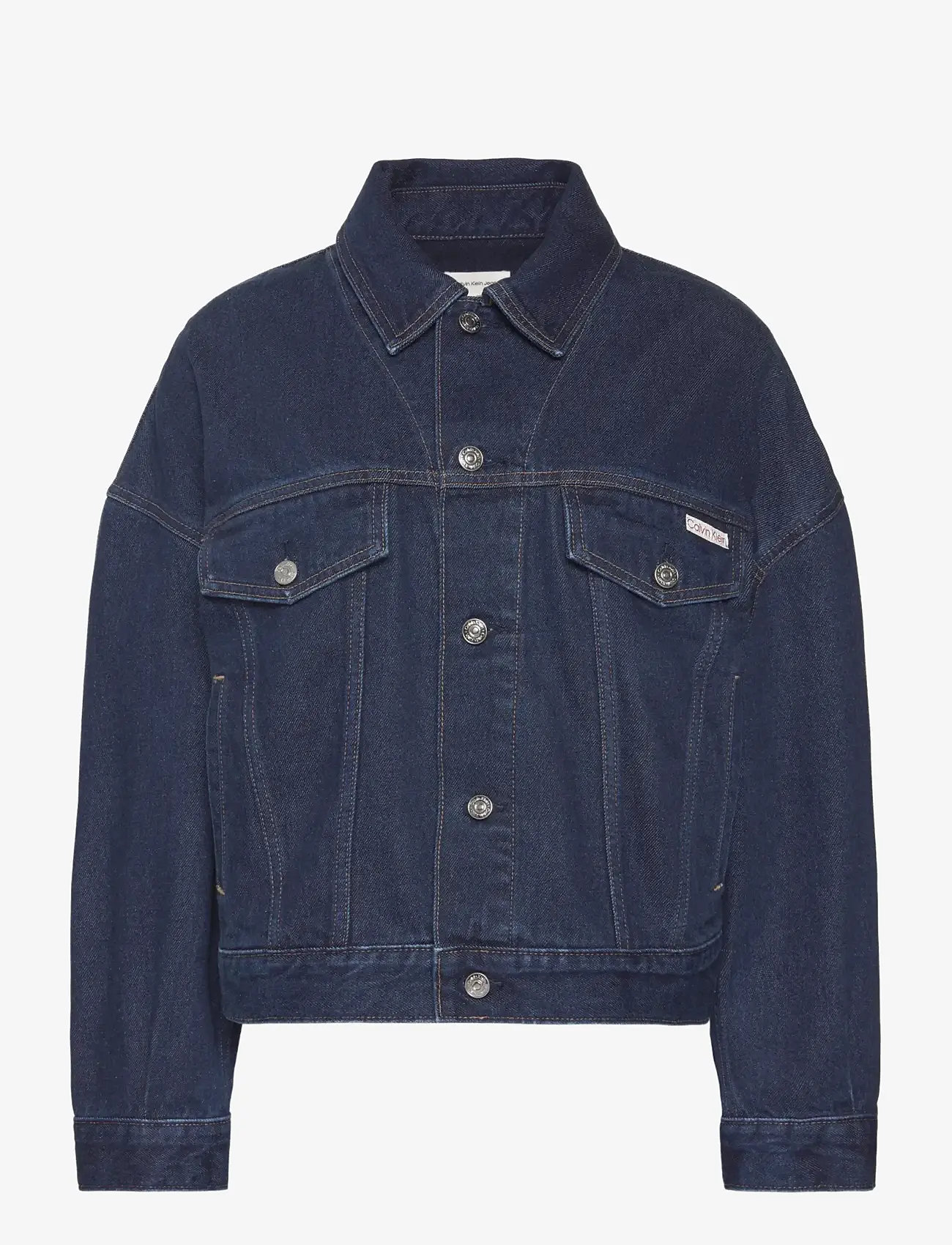 Calvin Klein Jeans - RELAXED TRUCKER TRUE INDIGO - forårsjakker - true indigo - 1