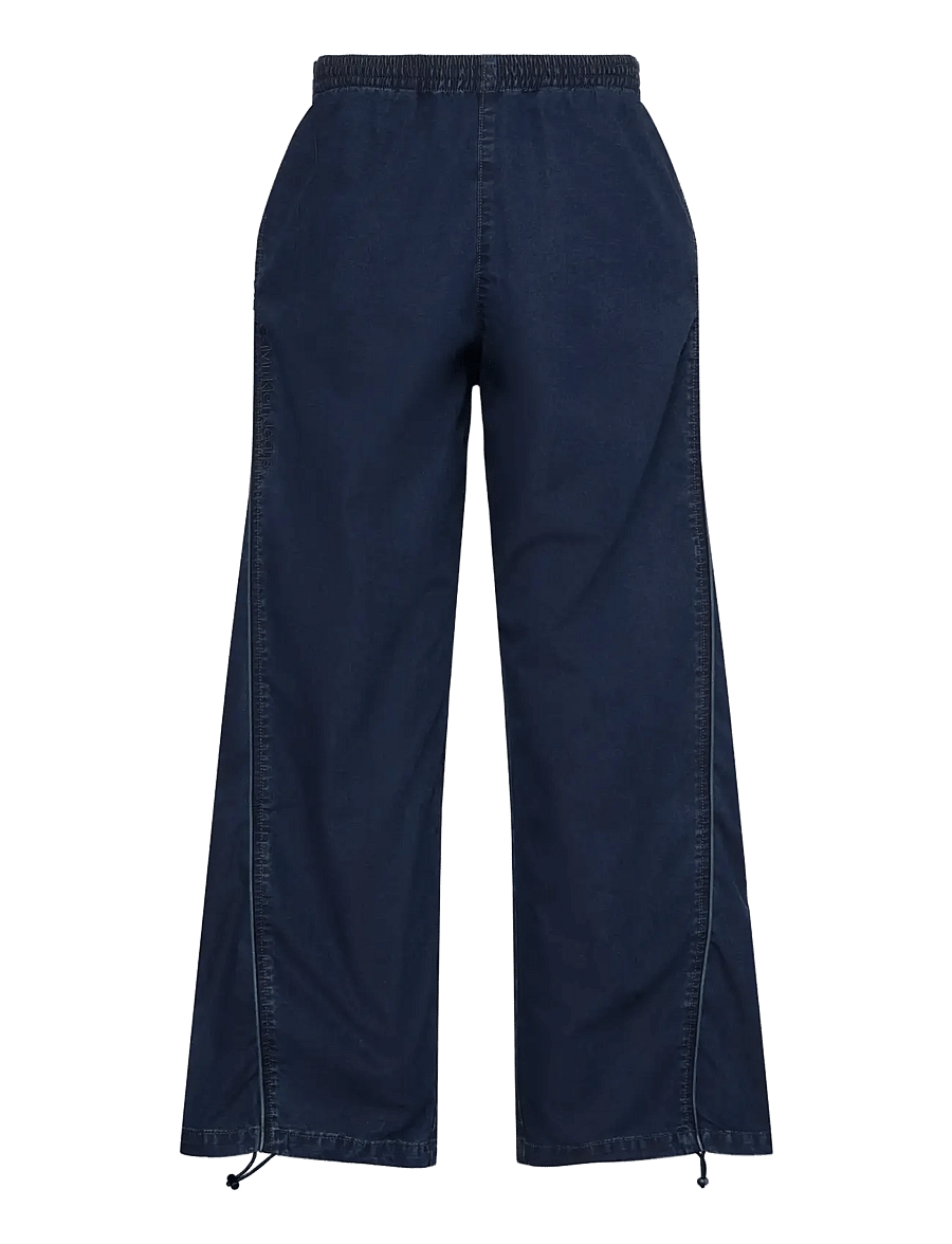 Calvin Klein Jeans - INDIGO PARACHUTE PANT DARK GALAX - pantalons droits - dark galaxy - 1