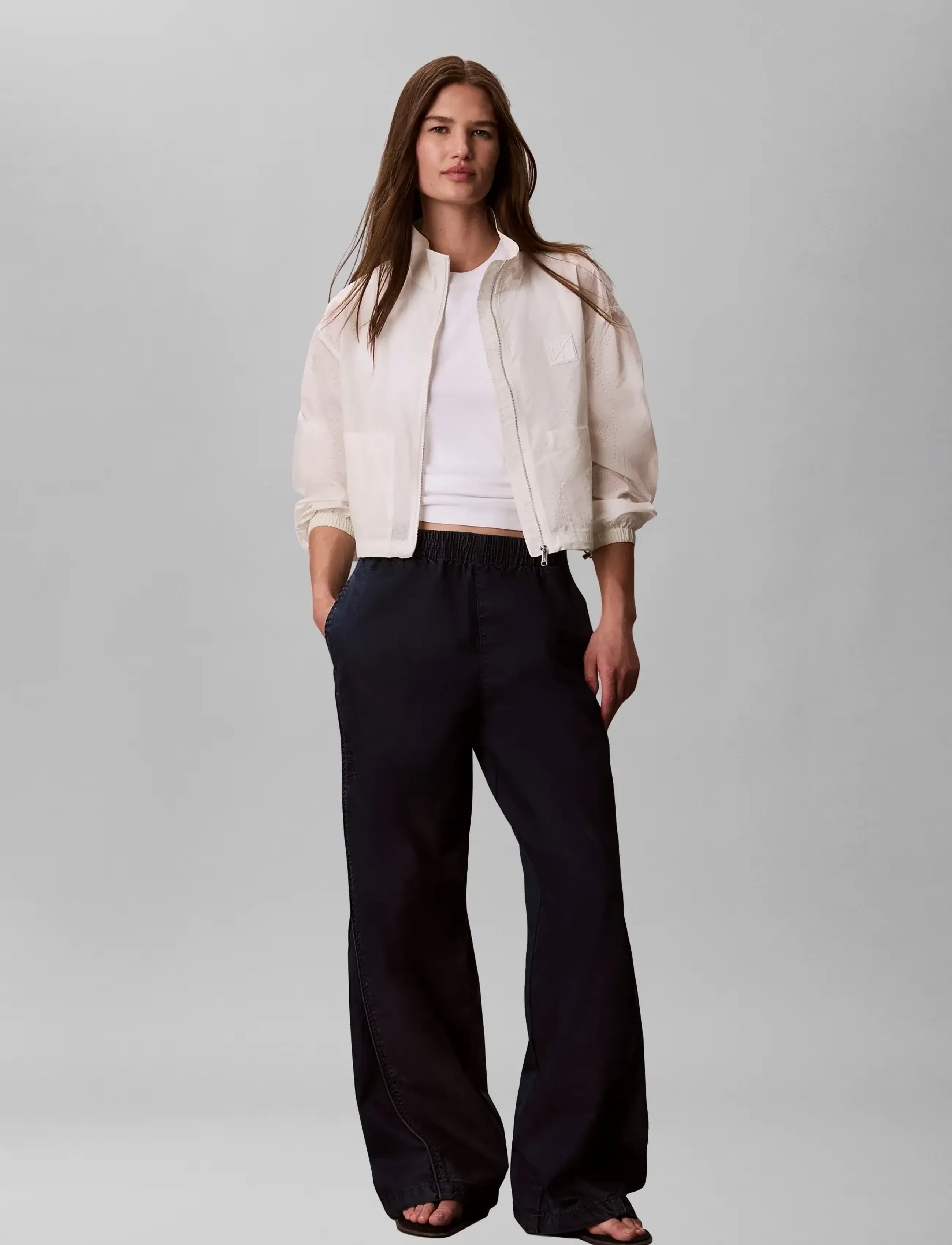 Calvin Klein Jeans INDIGO PARACHUTE PANT DARK GALAX - Calvin Klein - DARK GALAXY / navy