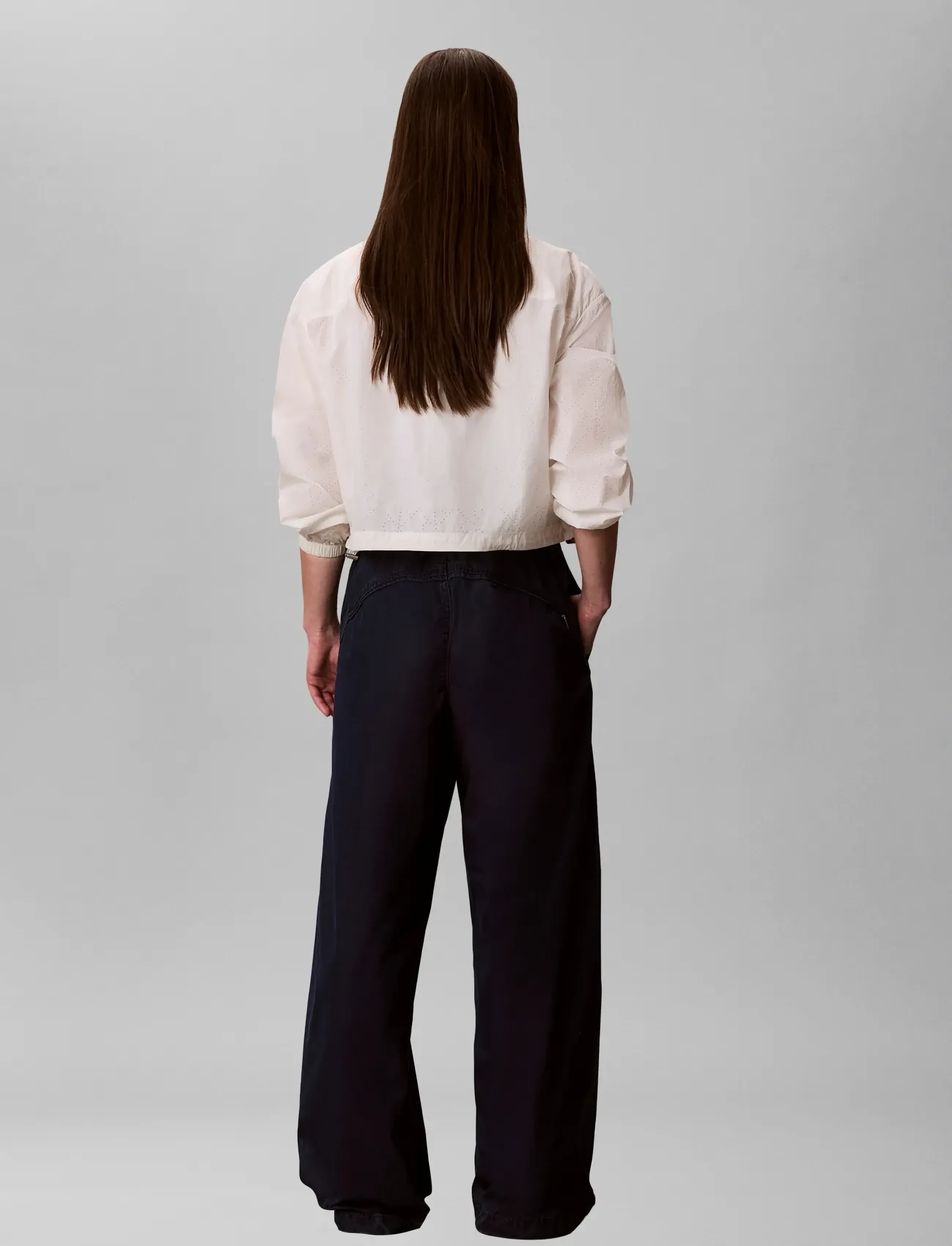 Calvin Klein Jeans - INDIGO PARACHUTE PANT DARK GALAX - pantalons droits - dark galaxy - 2