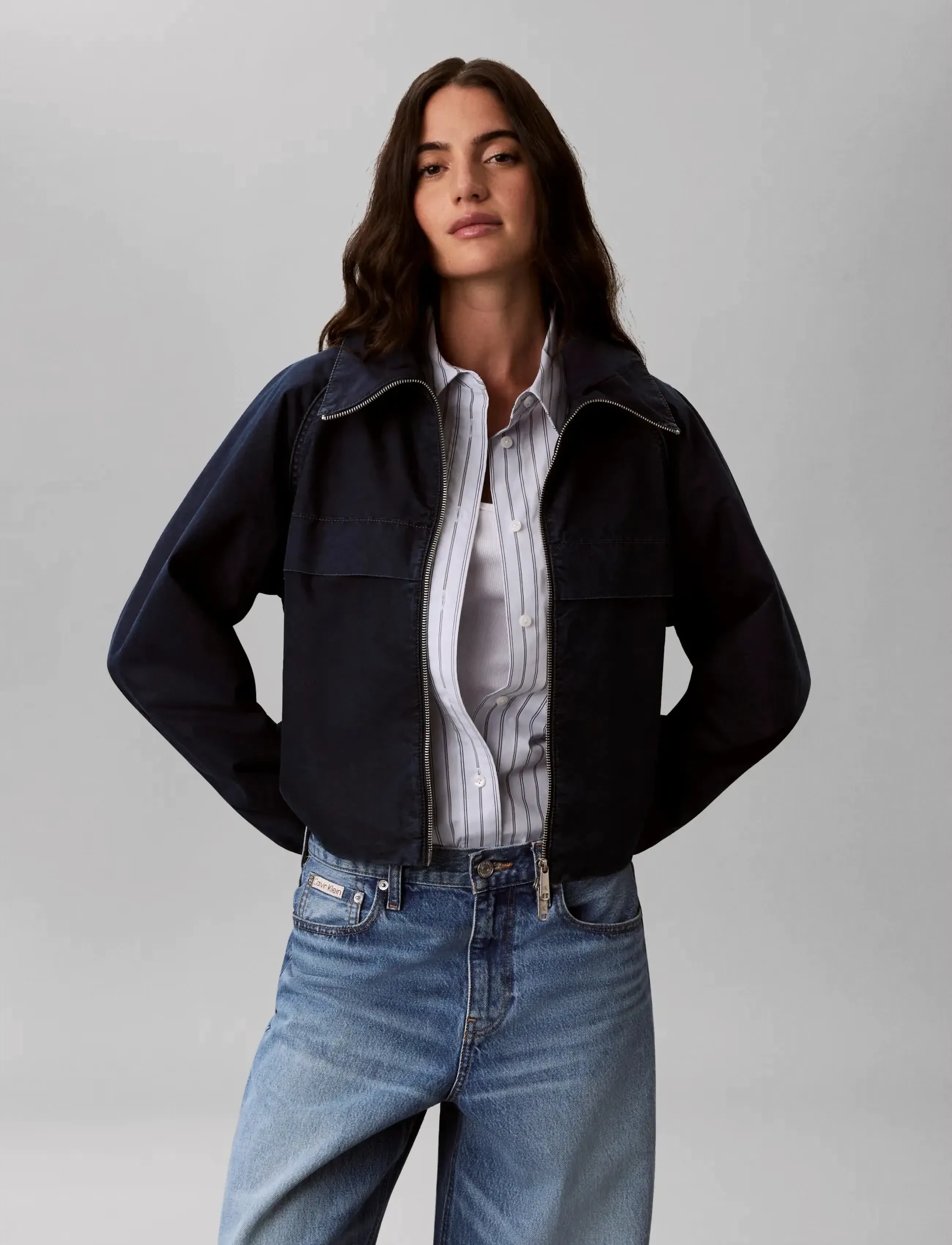 Calvin Klein Jeans - INDIGO WIND BREAKER - frühlingsjacken - dark galaxy - 3