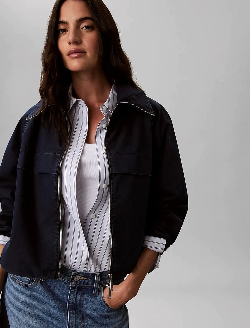 Calvin Klein Jeans - INDIGO WIND BREAKER - frühlingsjacken - dark galaxy - 4